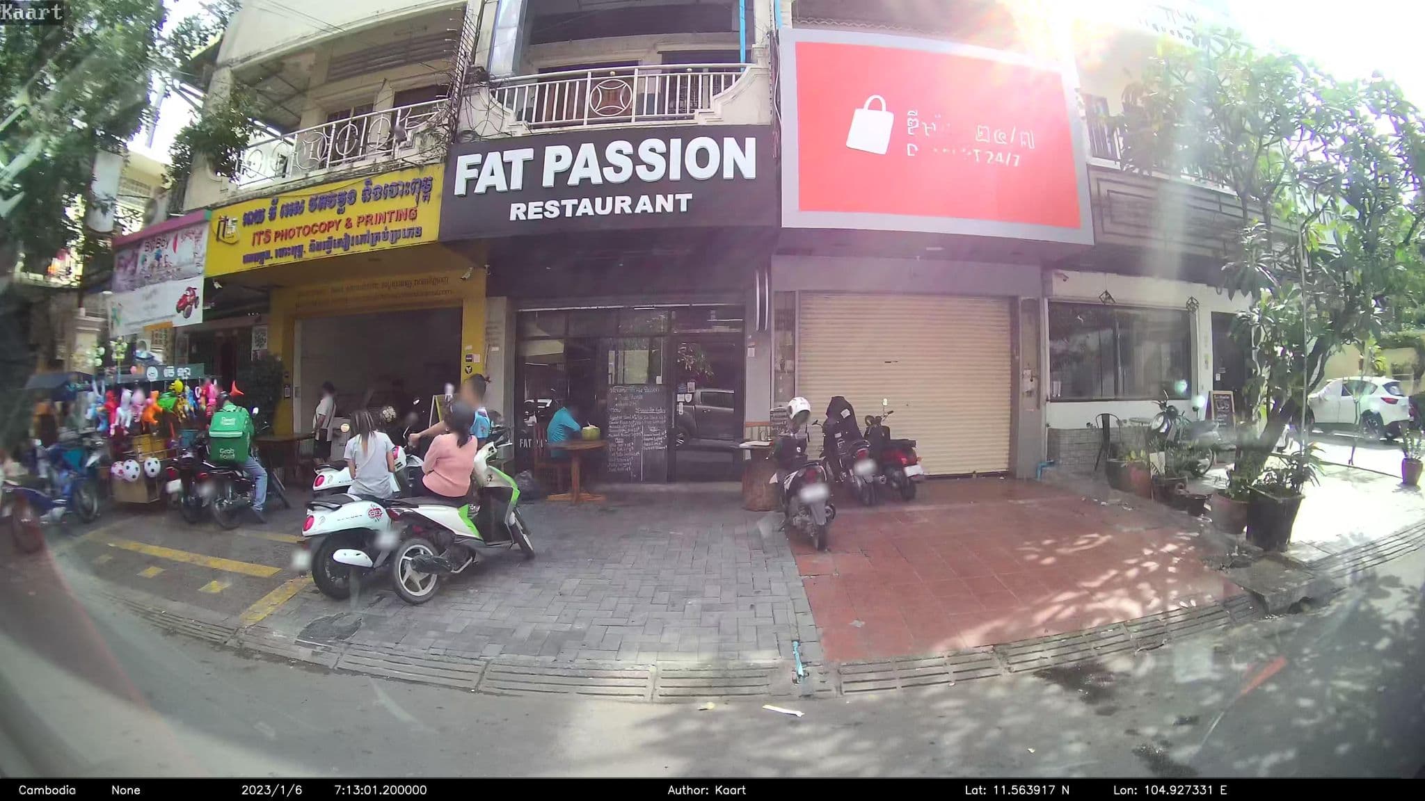 Street view near Suite Home, Phnom Penh — © kaart_2 (CC BY-SA · Mapillary)