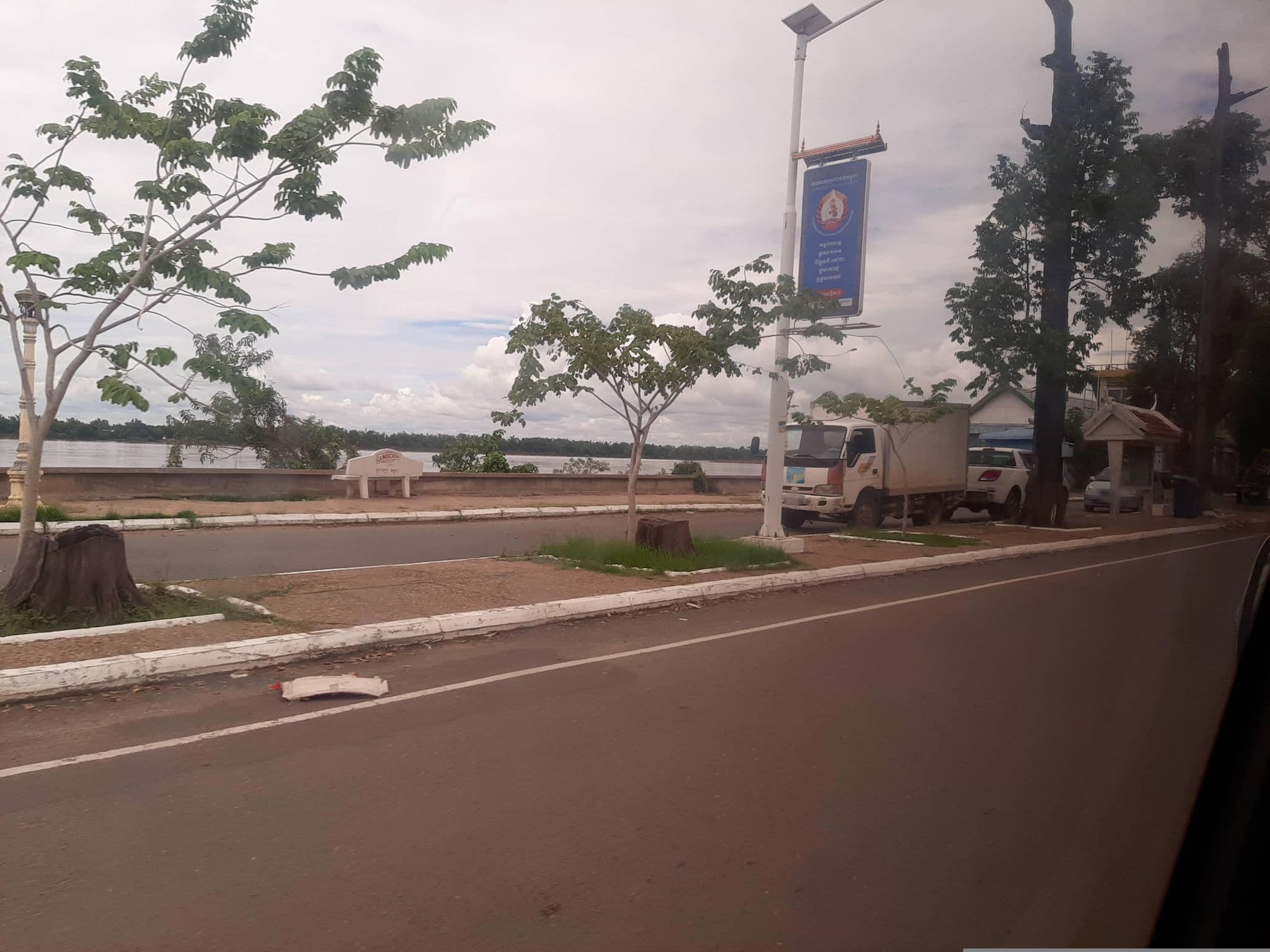 Street view near Heng Heng Guest House, Kratié — © pir (CC BY-SA · Mapillary)