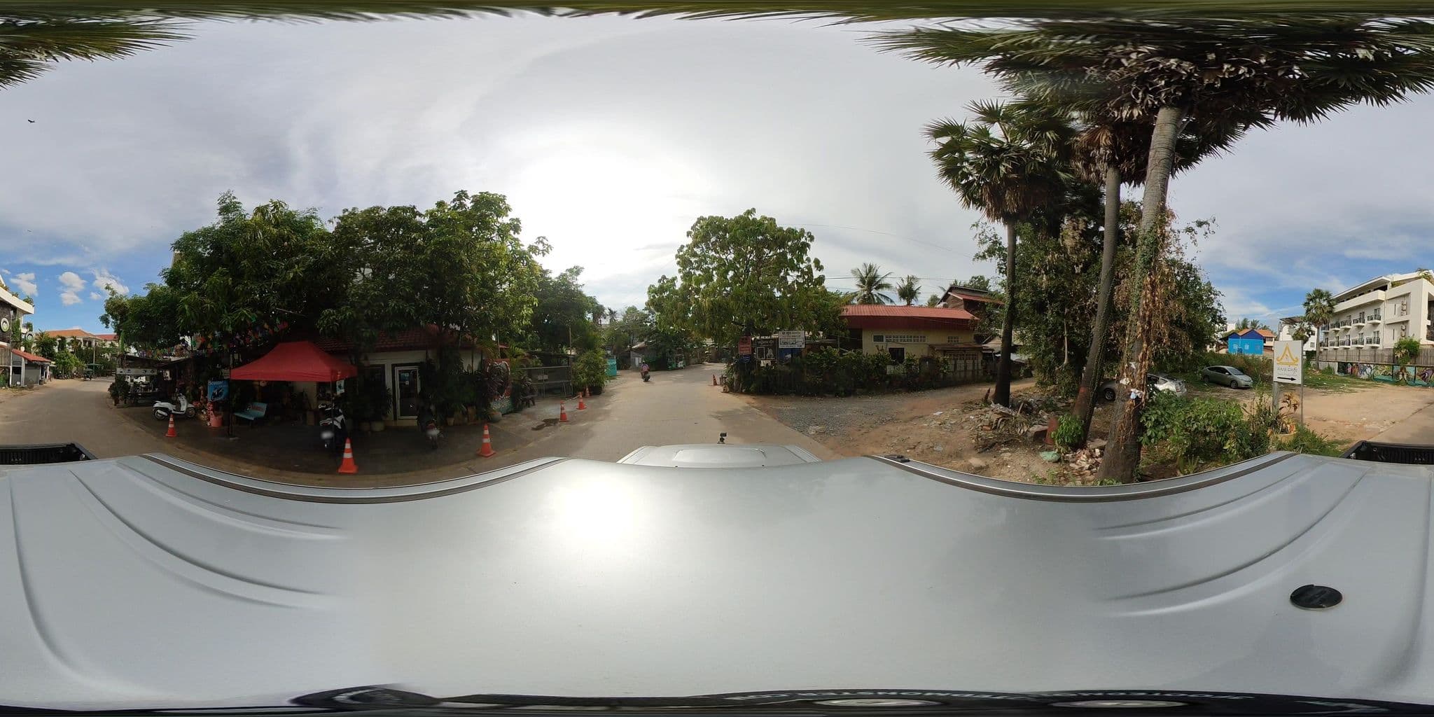 Street view near Asanak D'Angkor Boutique Hotel, Siem Reap