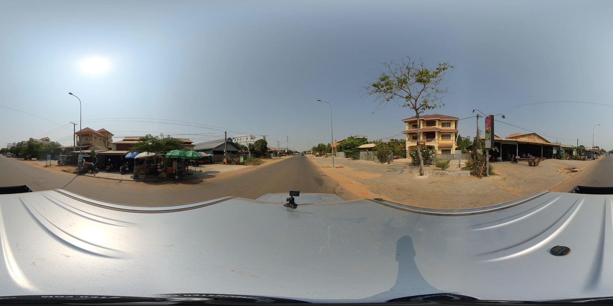 Street view near Angkor Aseana Residence, Siem Reap