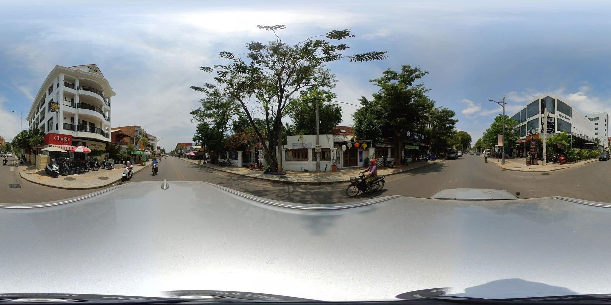 Street view near Bodee Corner Hotel, Siem Reap