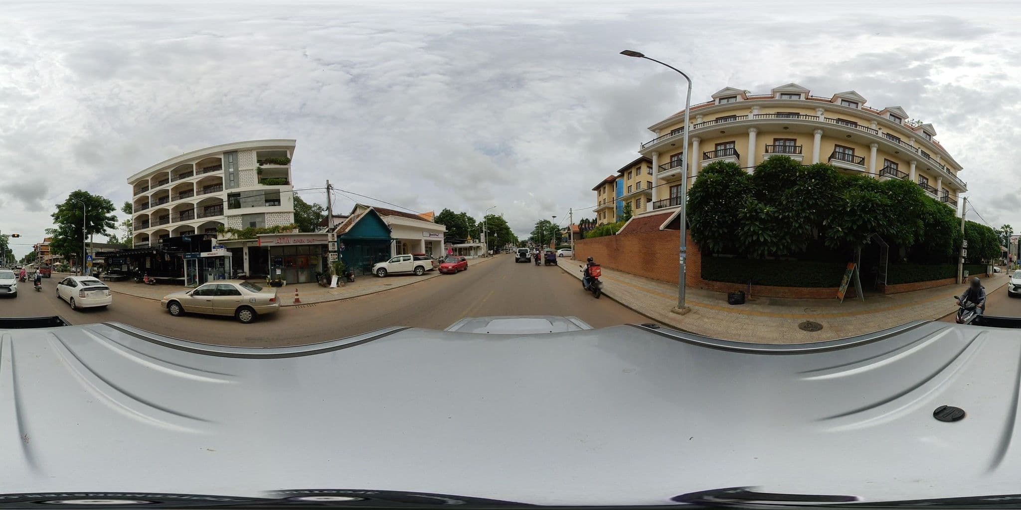 Street view near Alliance Boutique Villa, Siem Reap
