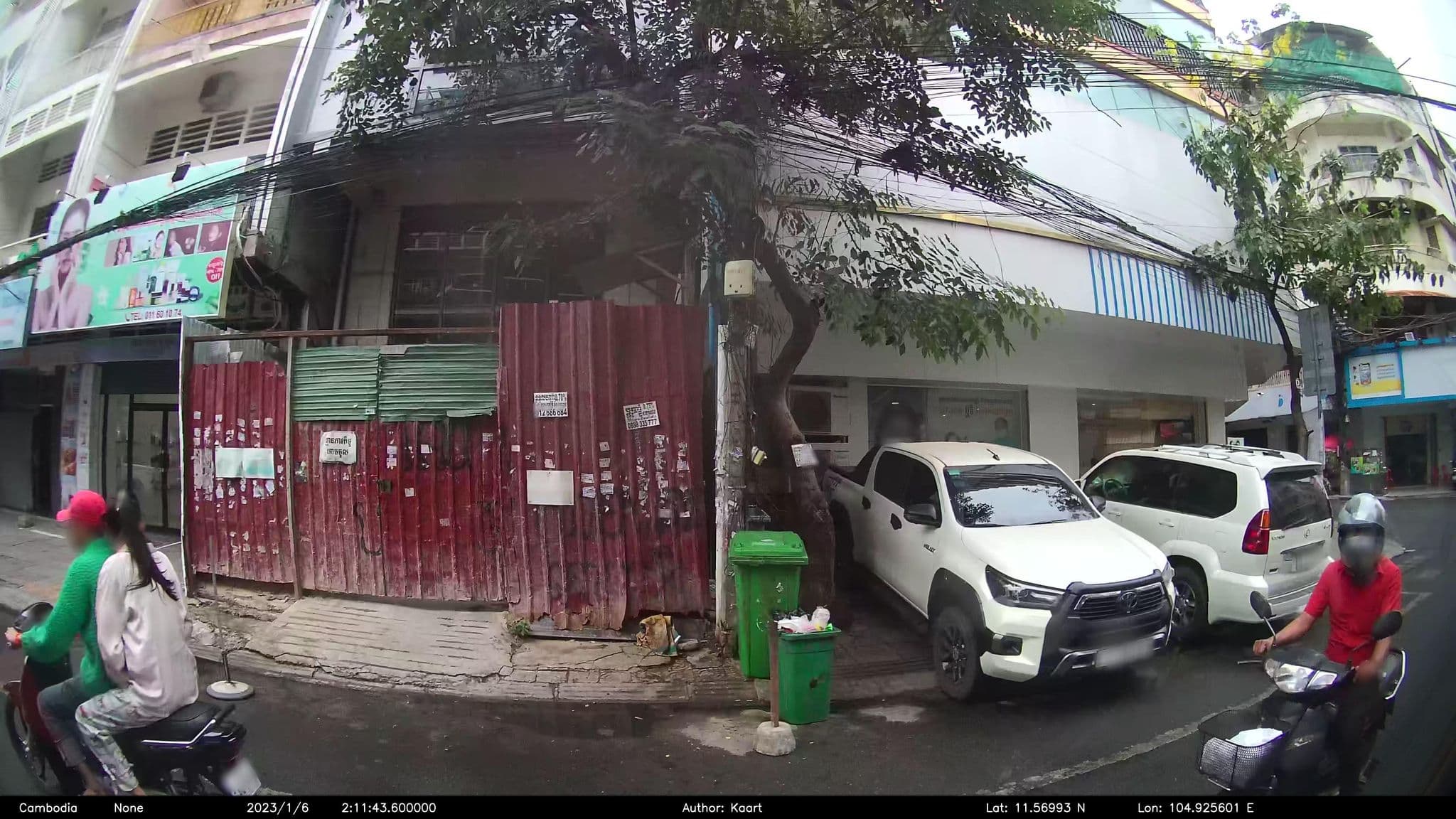 Street view near Angkor Meas, Phnom Penh