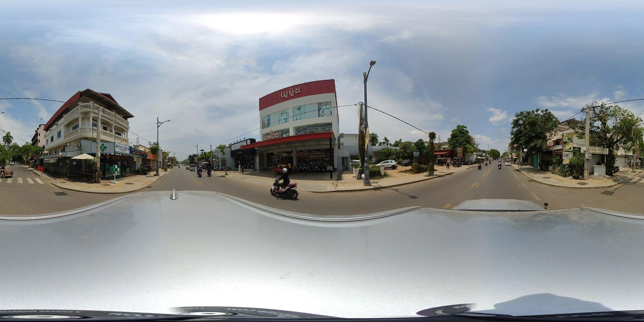 Street view near Horizons Cambodia, Siem Reap