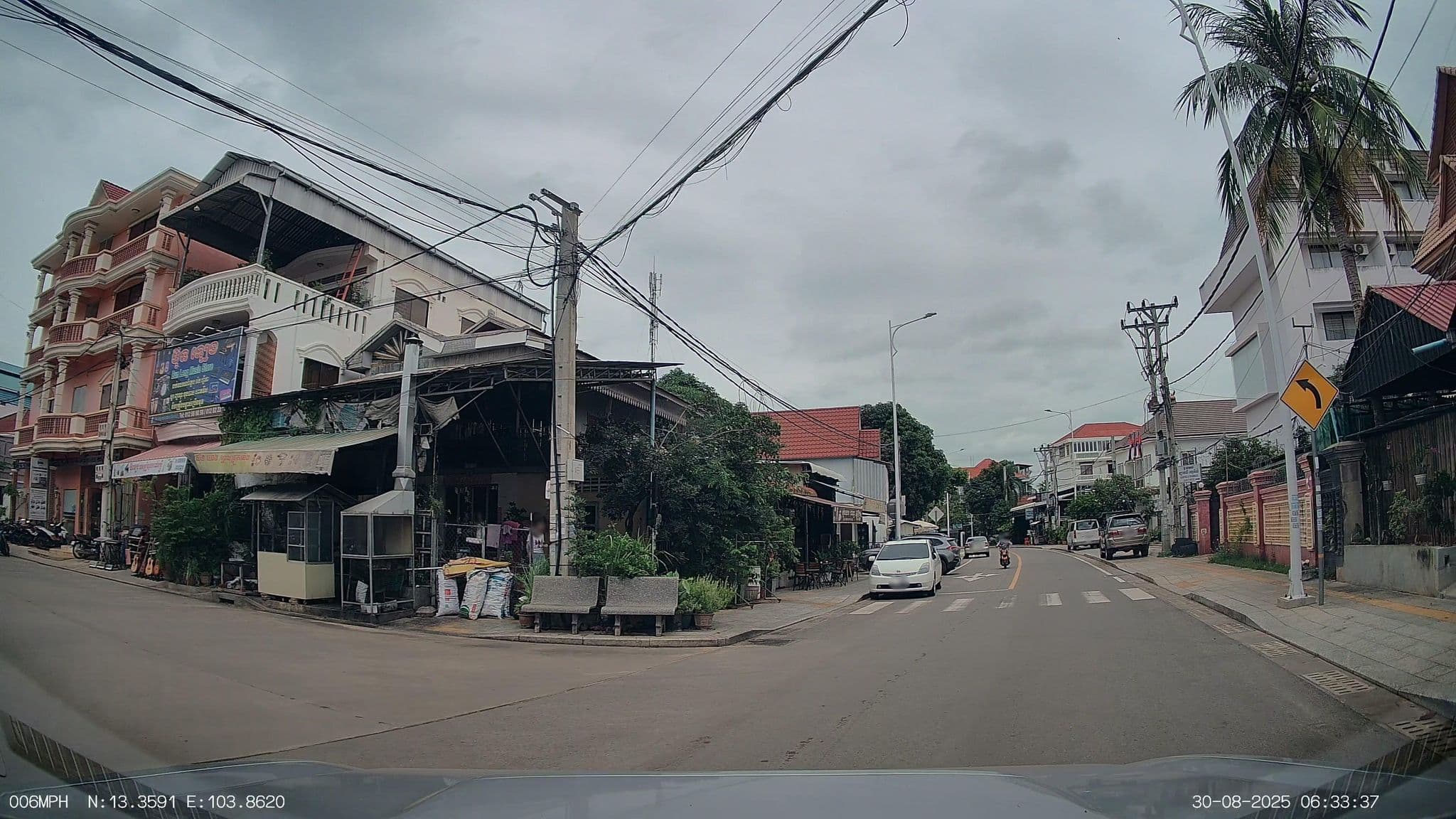 Street view near Same Same Guesthouse, Siem Reap