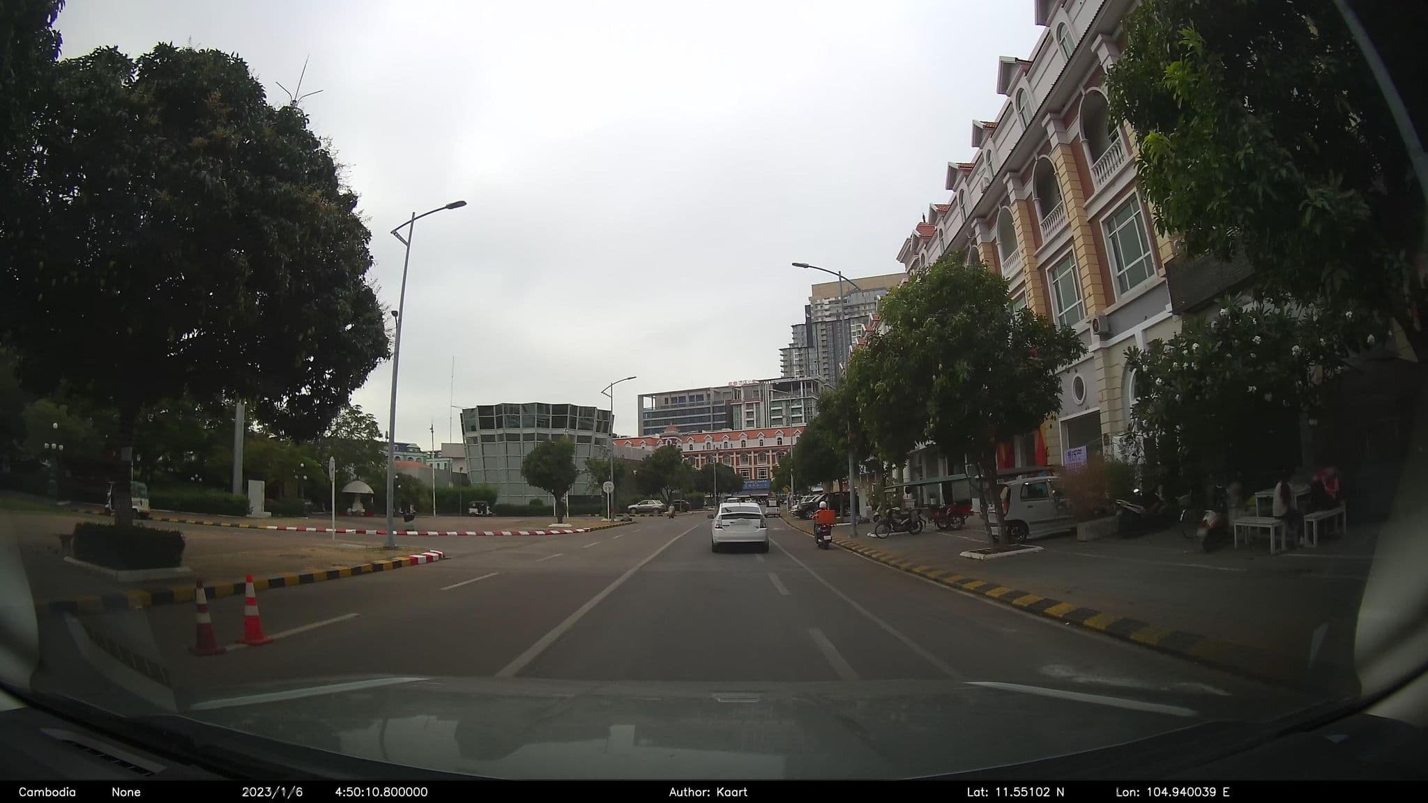 Street view near KHollywood, Phnom Penh