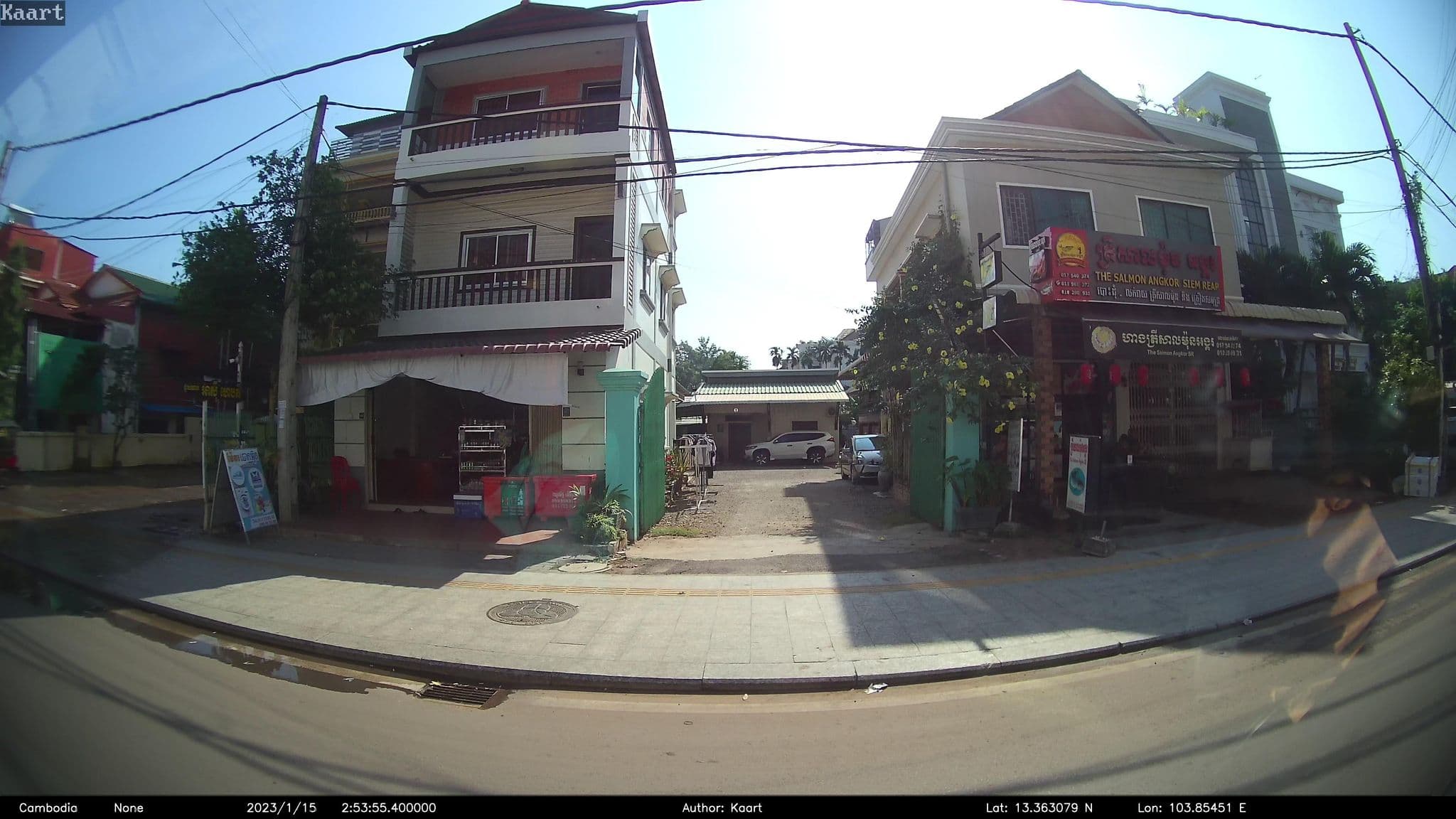 Street view near Holy Angkor, Siem Reap — © kaart_2 (CC BY-SA · Mapillary)