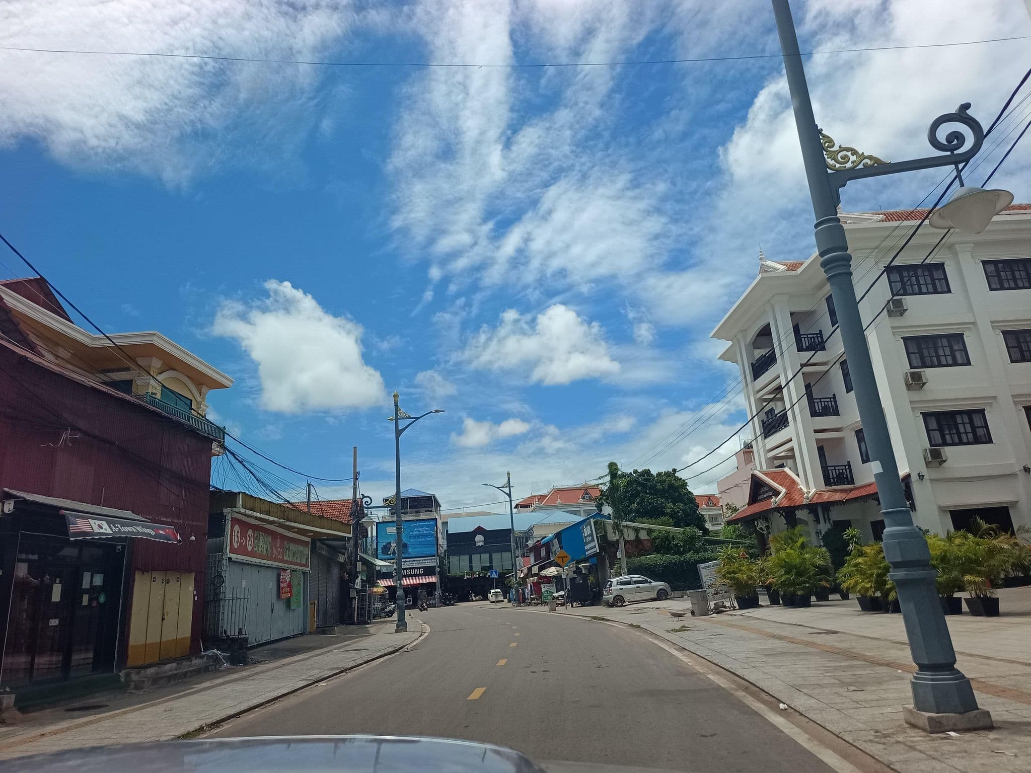 Street view near Ang Korean, Siem Reap