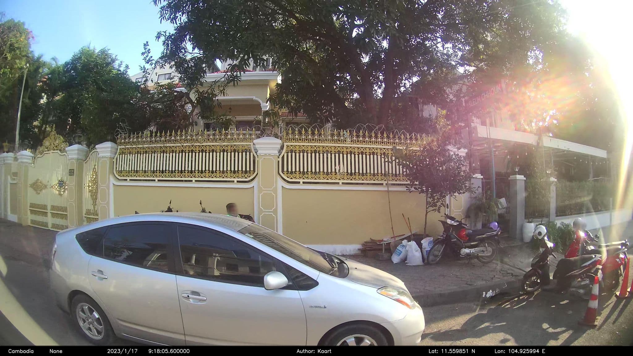 Street view near Aquarius Hotel & Urban Resort, Phnom Penh