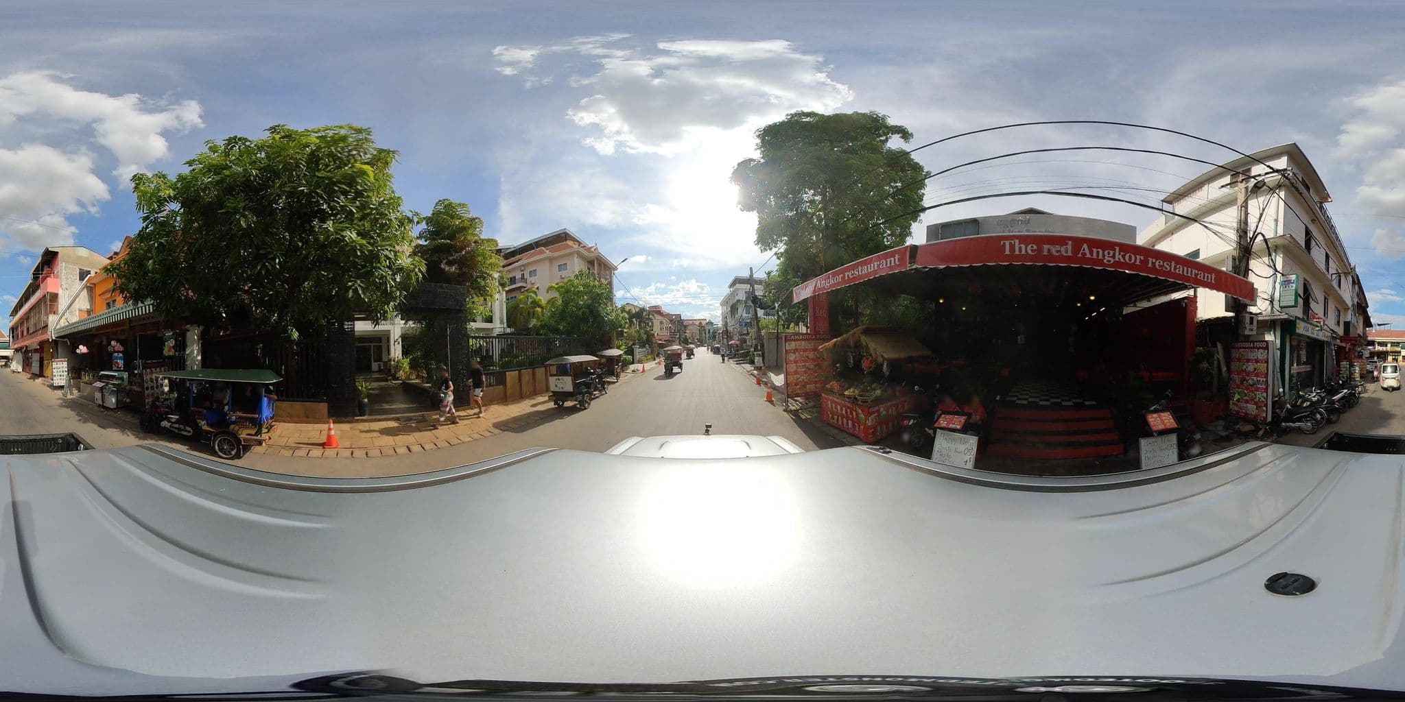 Street view near Heart of Angkor Guest House, Siem Reap — © ThailandCambodia (CC BY-SA · Mapillary)