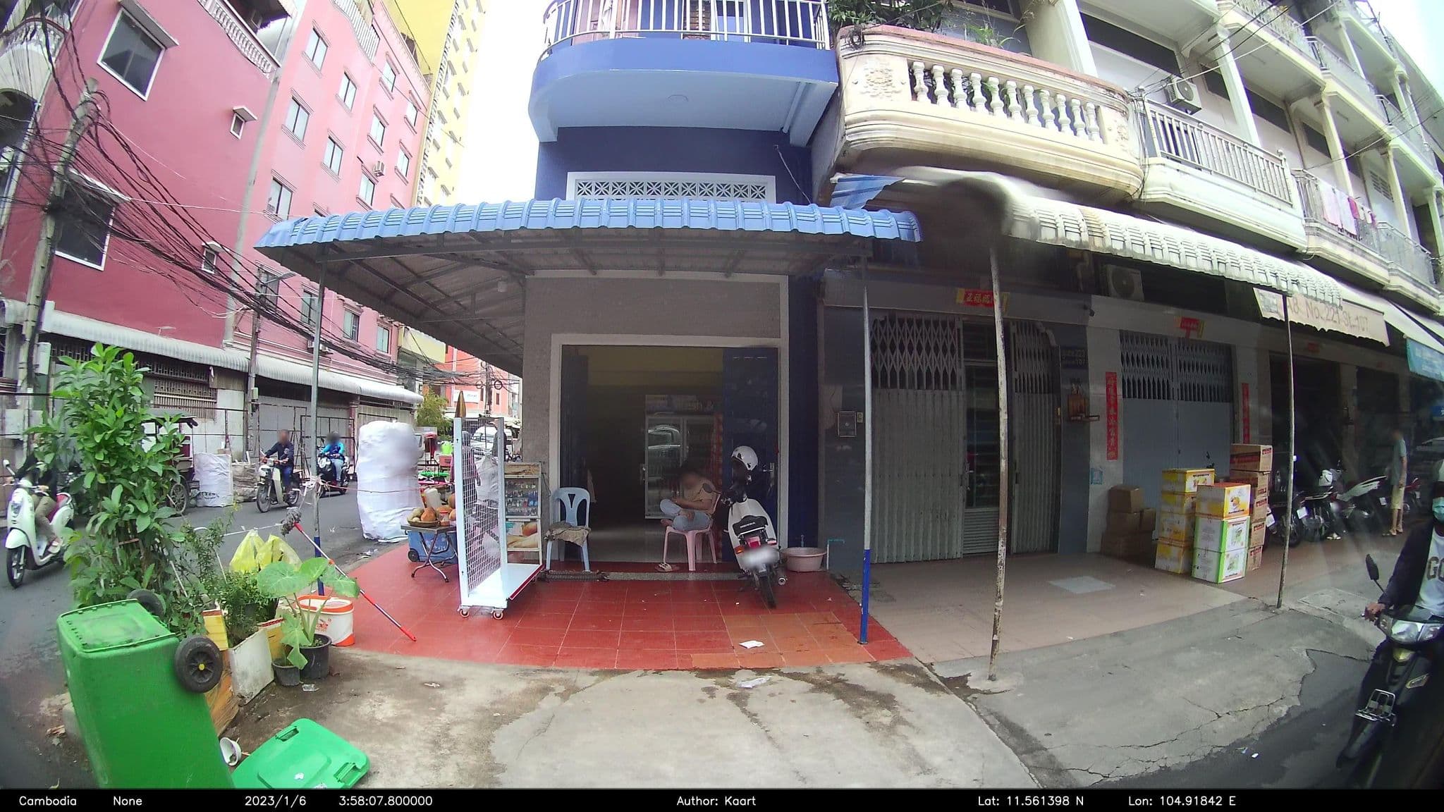 Street view near Nice, Phnom Penh — © kaart_2 (CC BY-SA · Mapillary)