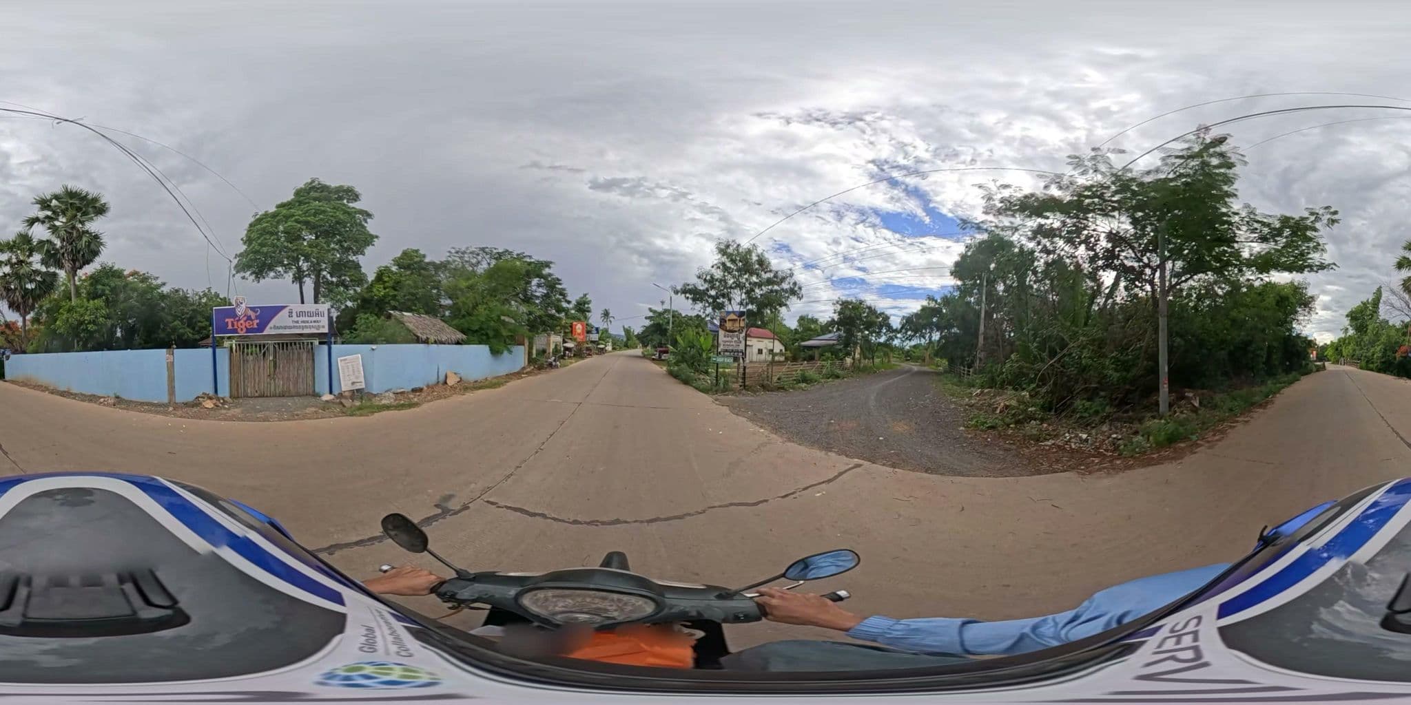 Street view near Check Point Kampot, Kampot — © vteck (CC BY-SA · Mapillary)