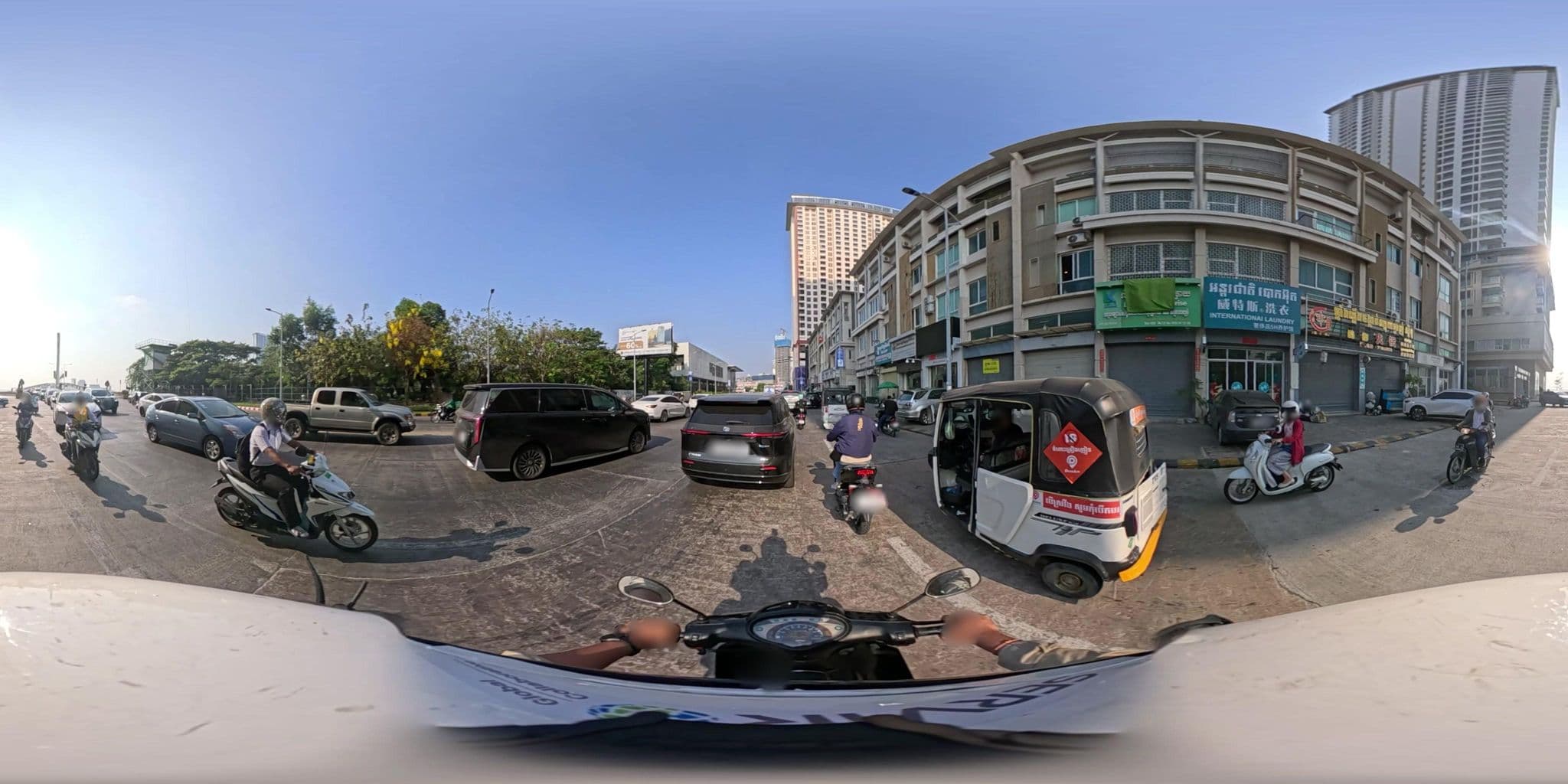 Street view near Panorama, Phnom Penh