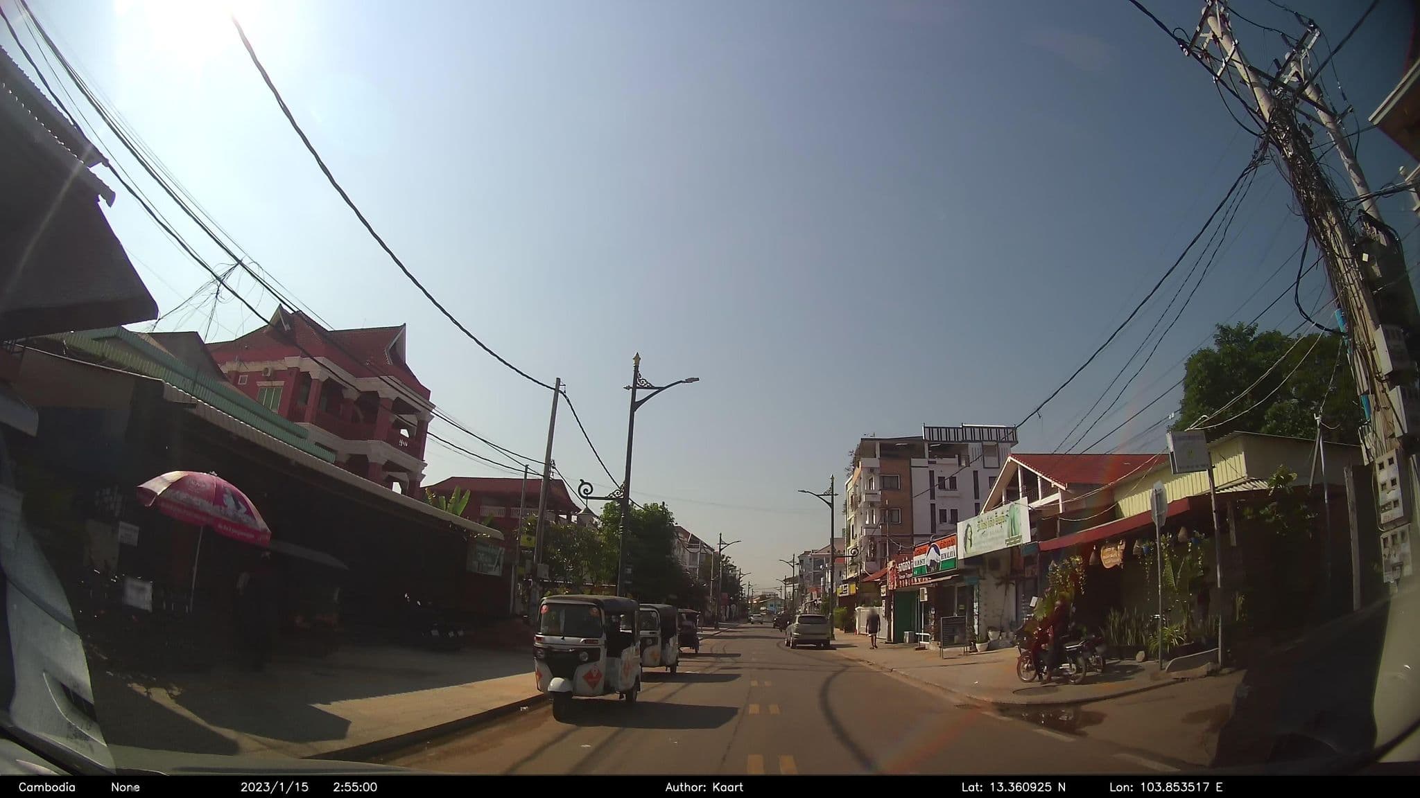 Street view near Hima Boutique, Siem Reap