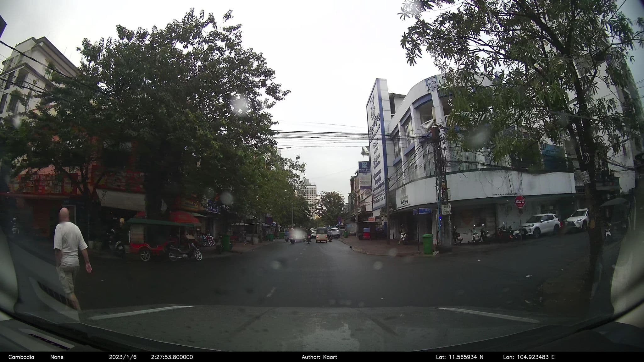 Street view near SOSA, Phnom Penh