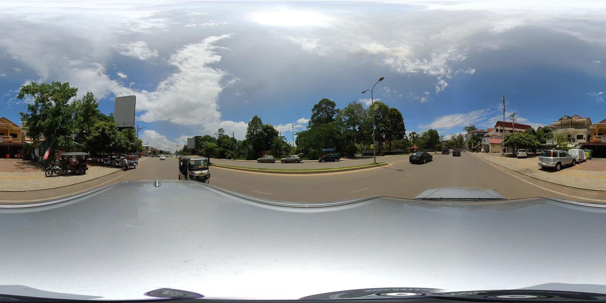 Street view near Bunnath Guesthouse, Siem Reap — © ThailandCambodia (CC BY-SA · Mapillary)