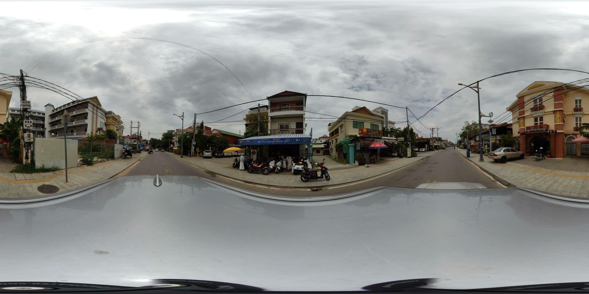Street view near Asia Happy Guesthouse, Siem Reap