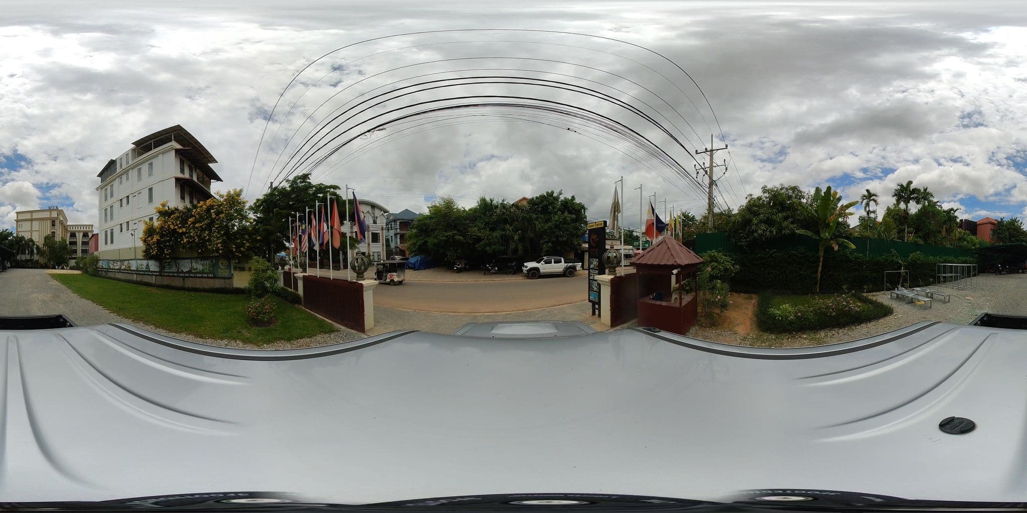 Street view near Golden Temple Villa, Siem Reap — © ThailandCambodia (CC BY-SA · Mapillary)