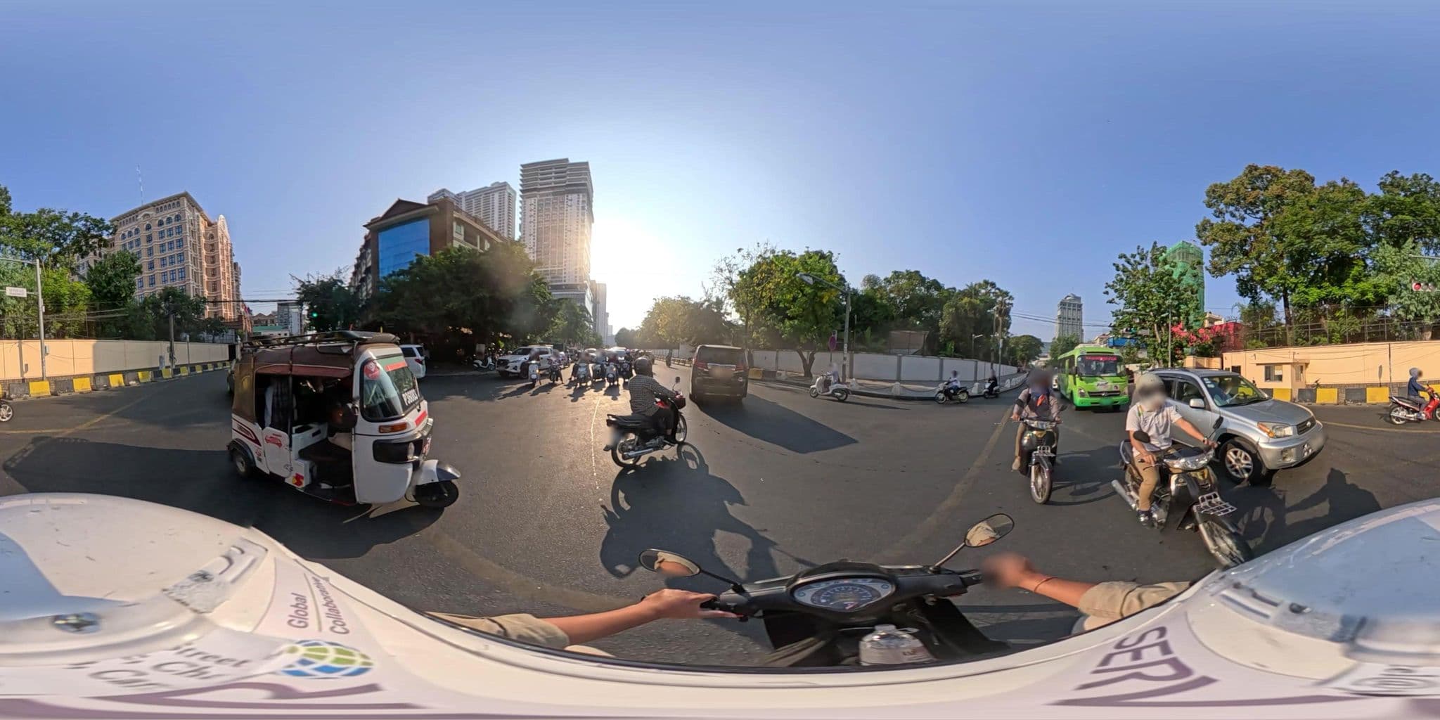 Street view near Huangshan International, Phnom Penh