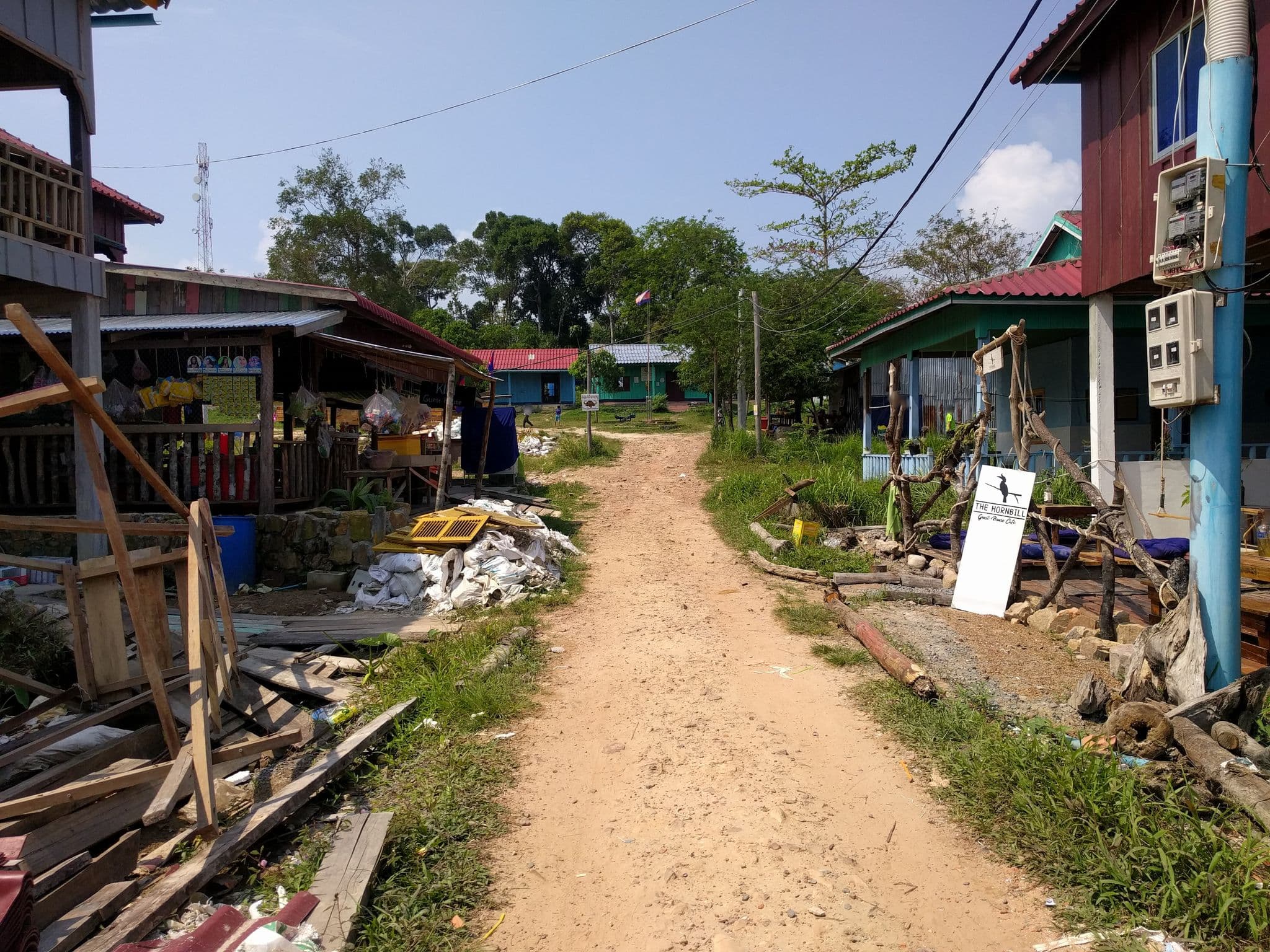 Street view near Sonita S23 guesthouse, Sihanoukville