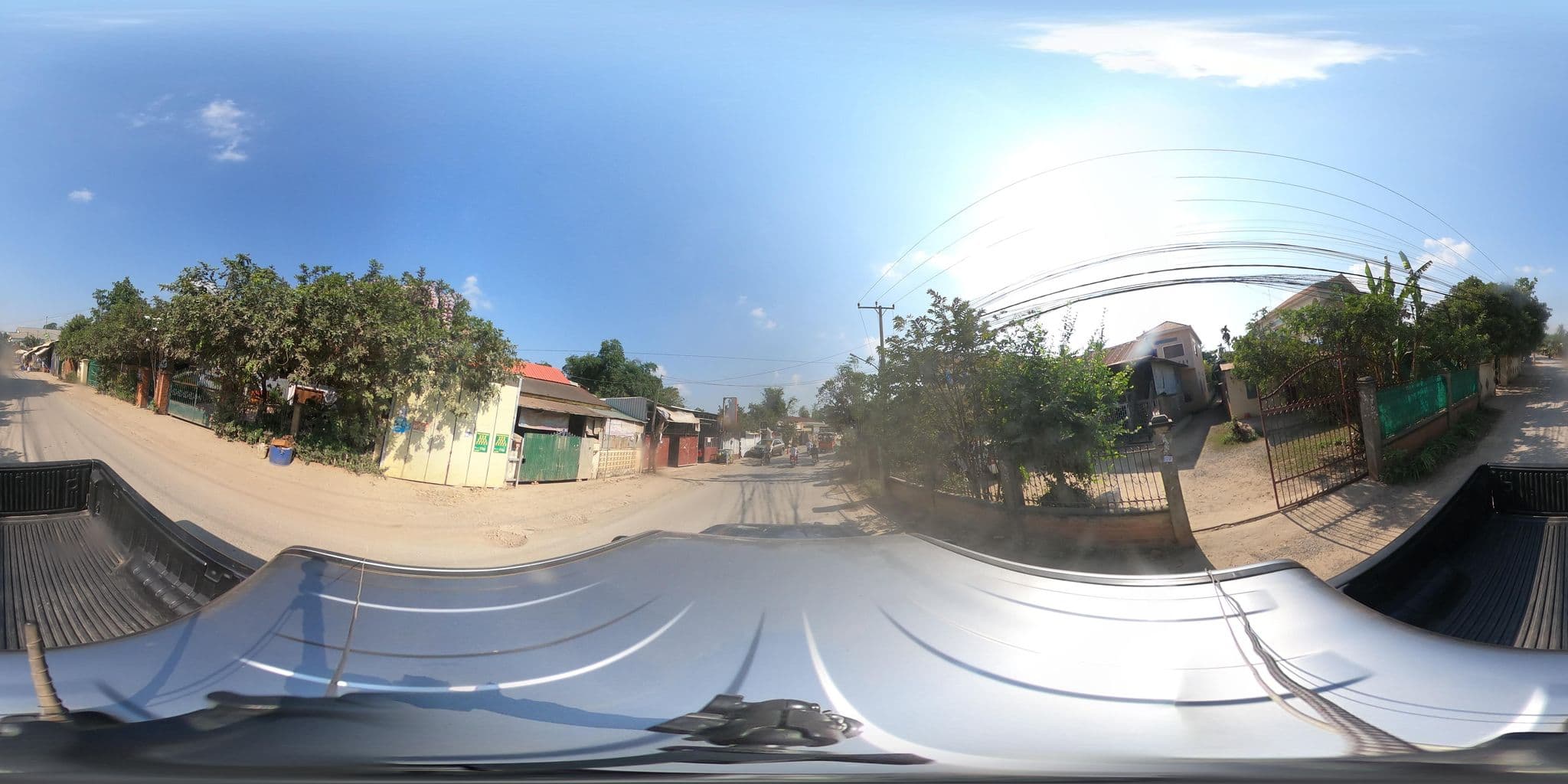 Street view near Riverstone Homestay, Battambang — © kaart_2 (CC BY-SA · Mapillary)