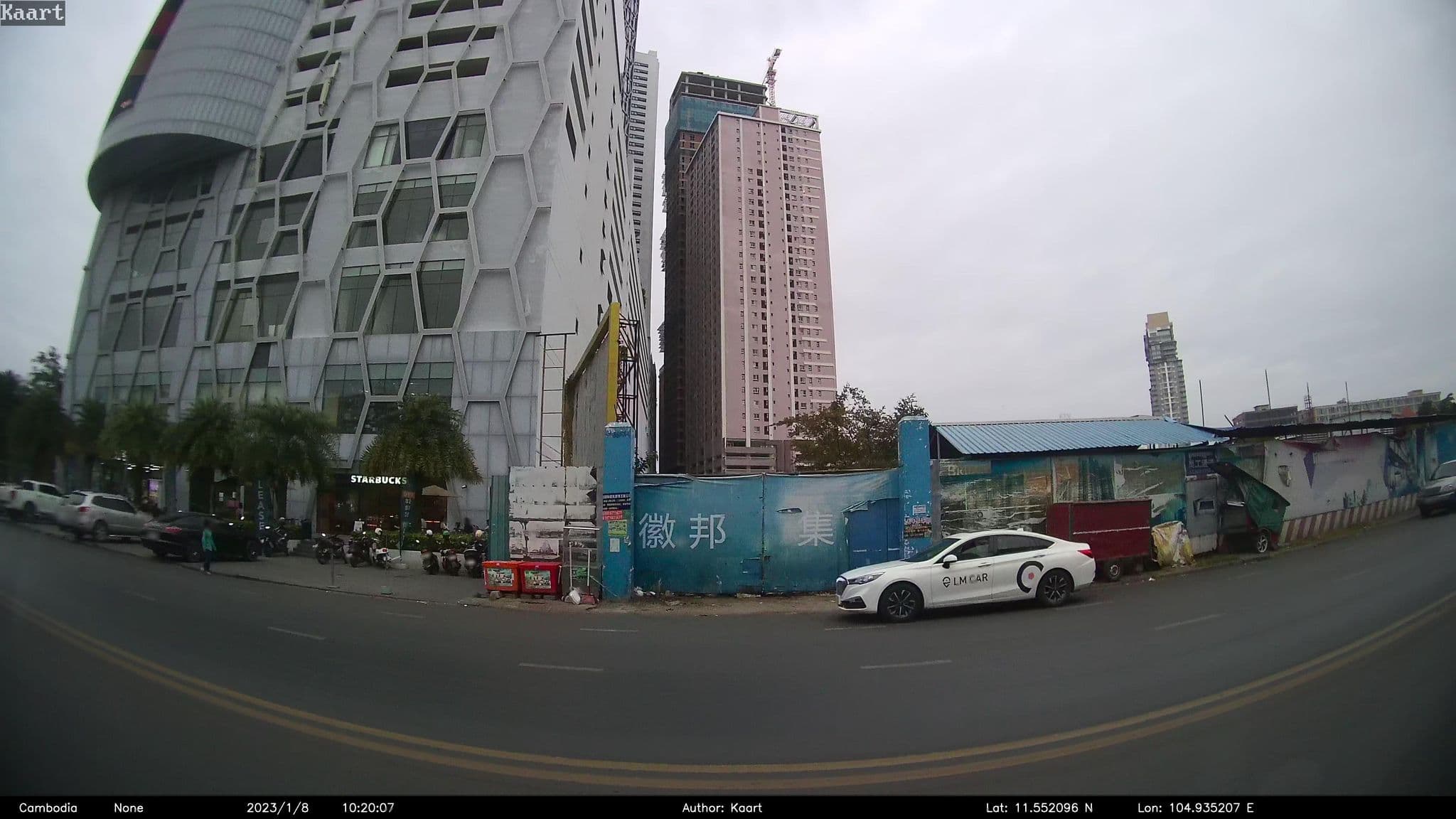 Street view near Lucky Inn, Phnom Penh