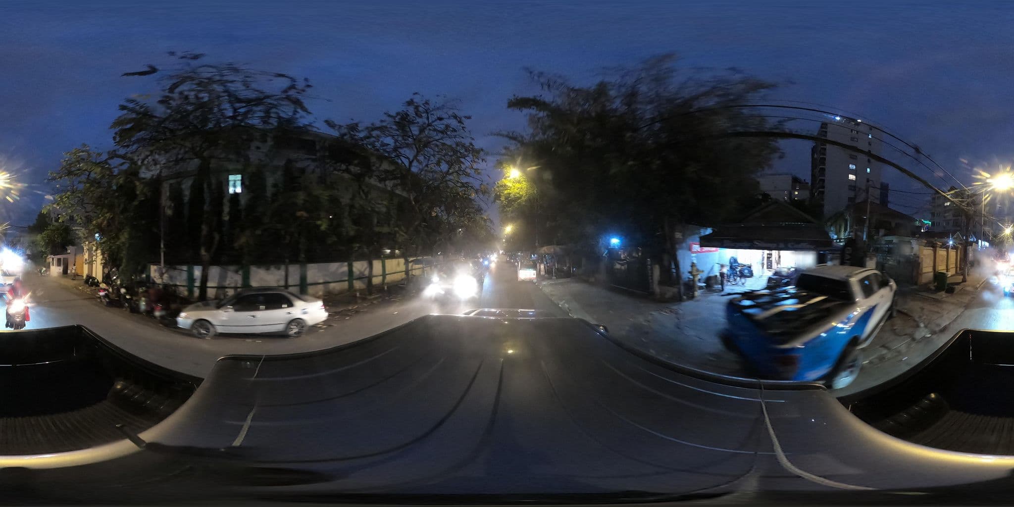 Street view near Pride Resort Cambodia, Phnom Penh