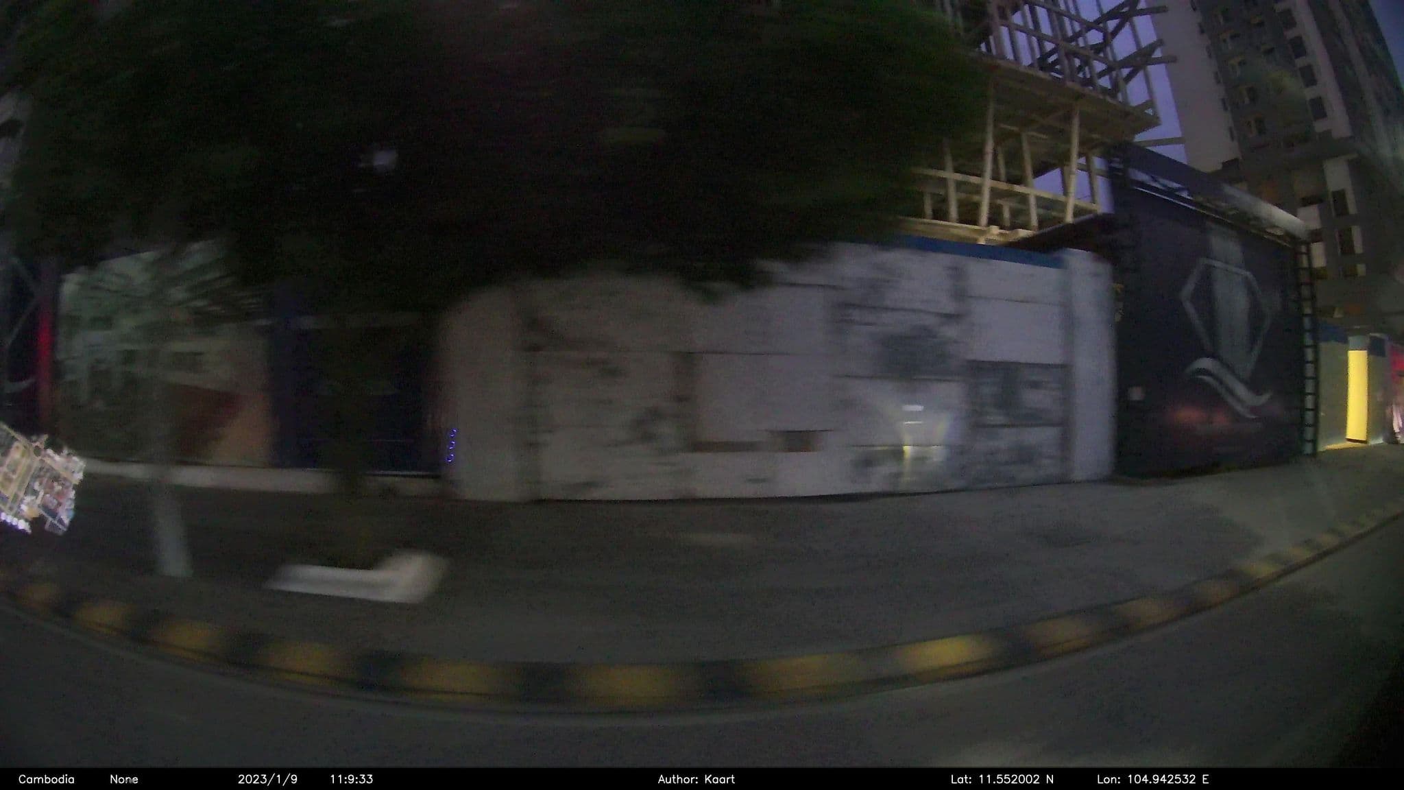 Street view near A One Oasis River View, Phnom Penh