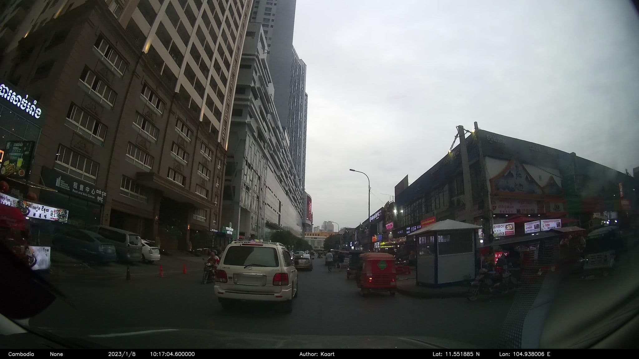 Street view near ibis budget Phnom Penh Riverside, Phnom Penh