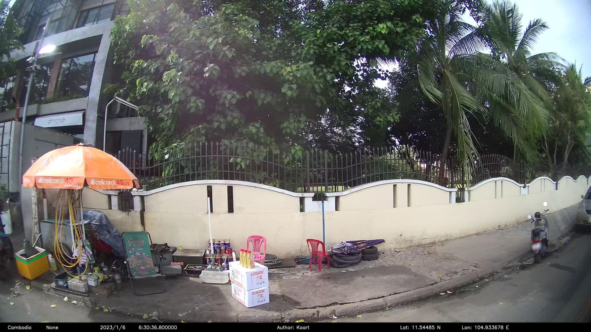 Street view near Almond, Phnom Penh