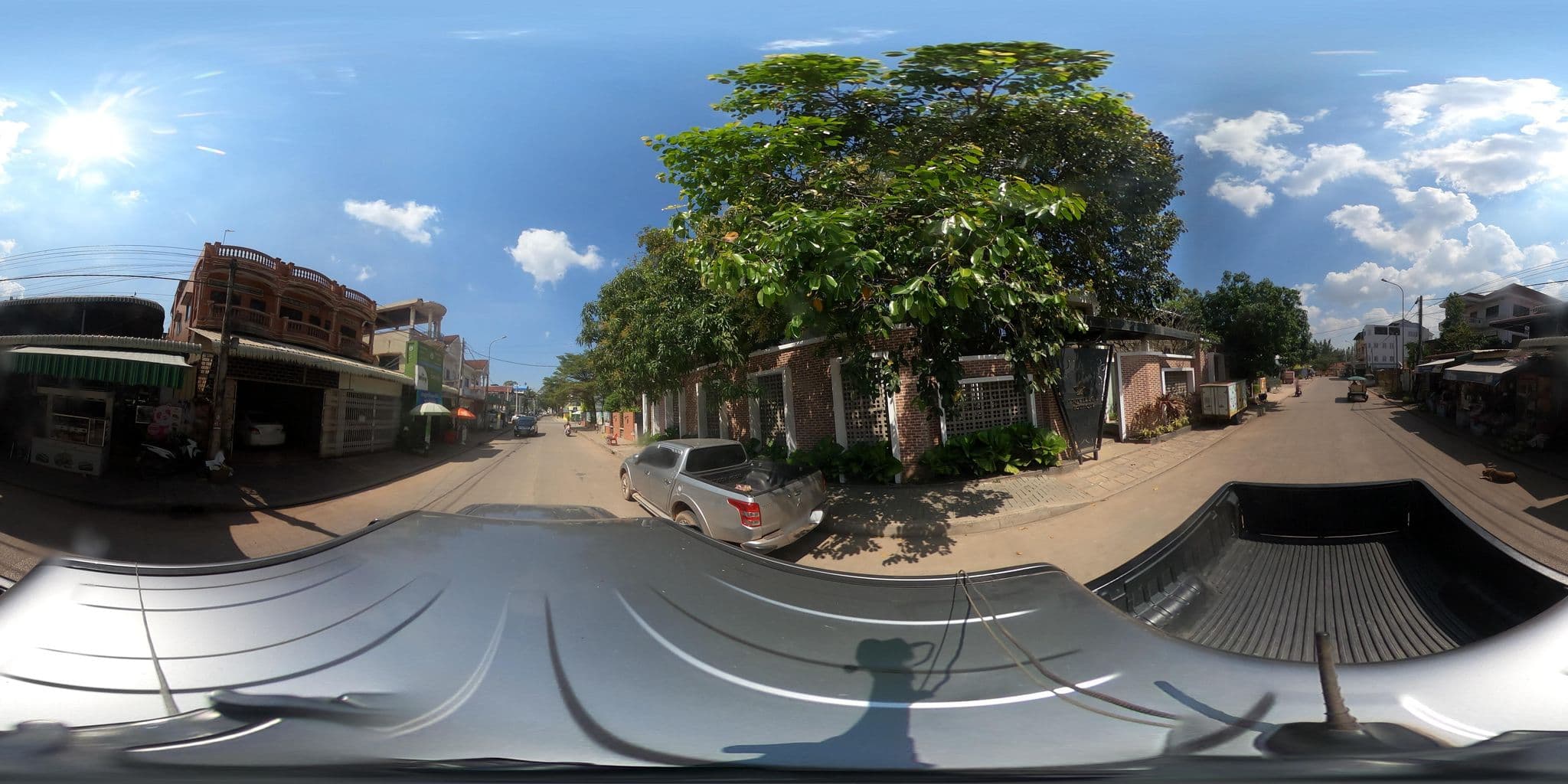 Street view near Reflections Art Boutique Hotel, Siem Reap
