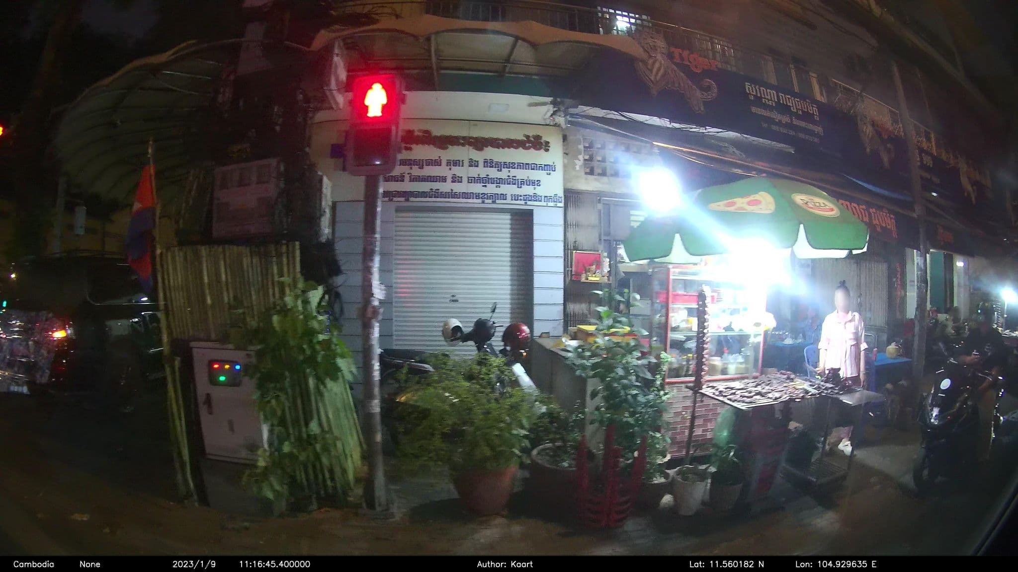 Street view near Penh House, Phnom Penh