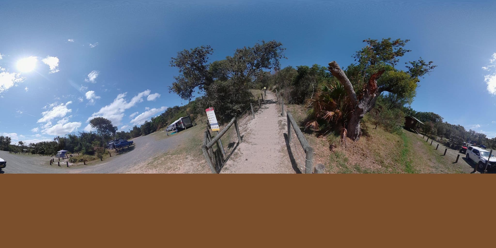 Street view near Banksia Green Camping Area, Hawks Nest — © Eucalyptus (CC BY-SA · Mapillary)