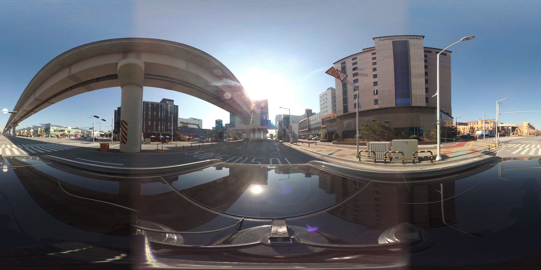 Street view near Air Sky Hotel, Busan — © moongoon (CC BY-SA · Mapillary)