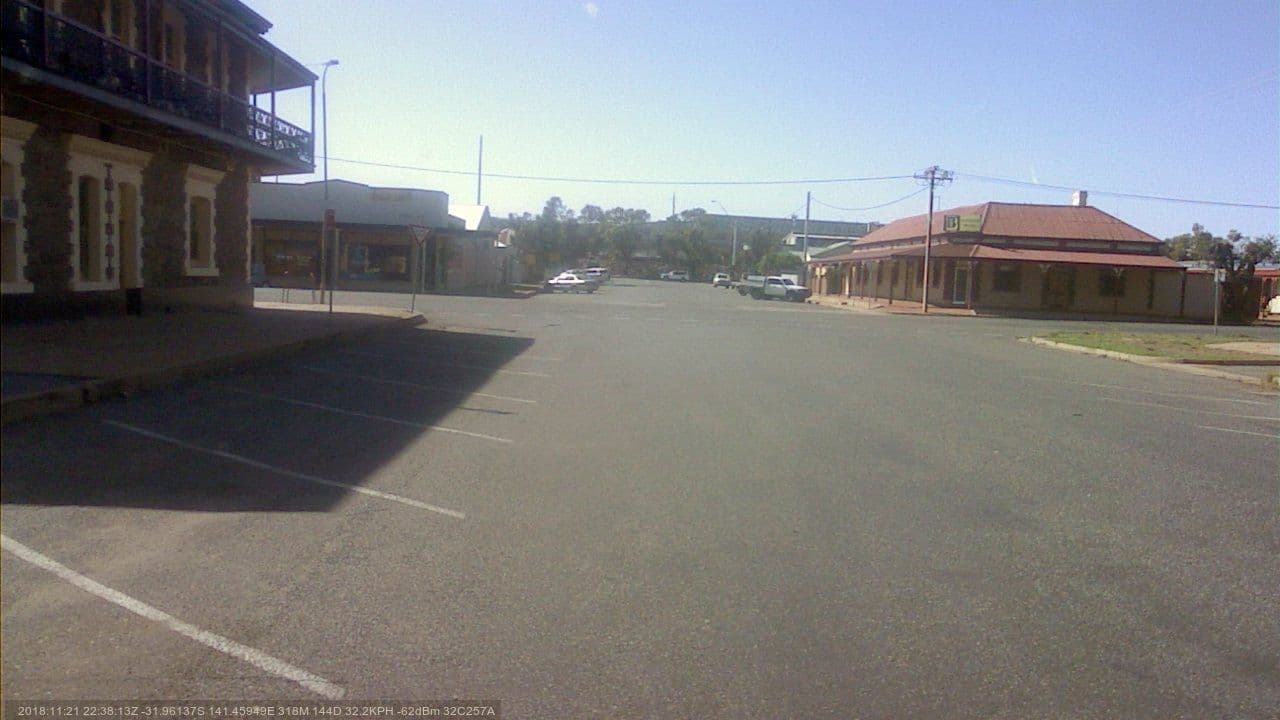 Street view near Duke of Cornwell Inn, Broken Hill