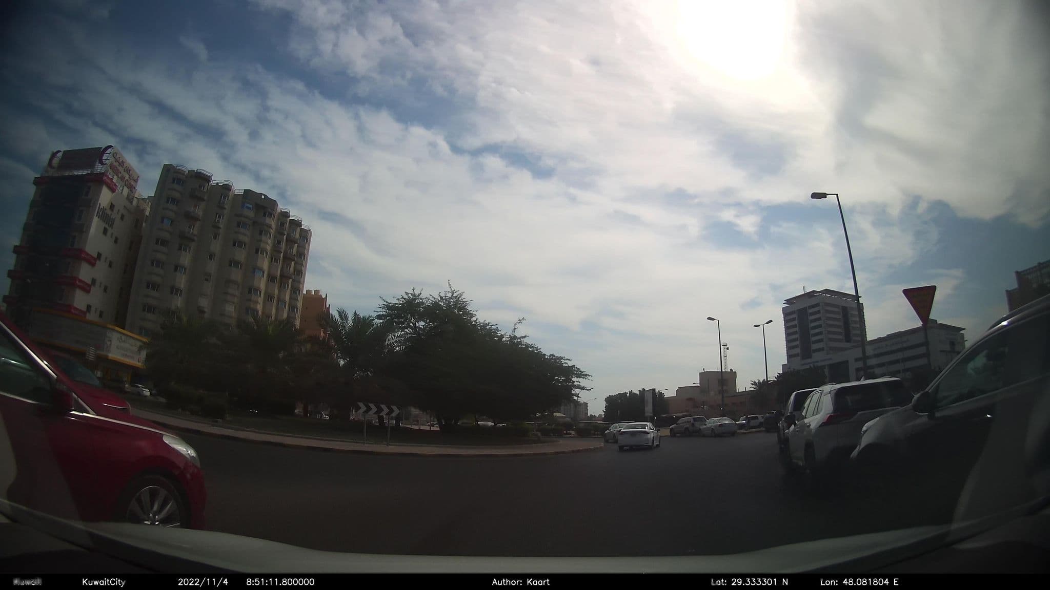 Street view near Royal Inn Hotel, As Sālimīyah — © kaart_2 (CC BY-SA · Mapillary)