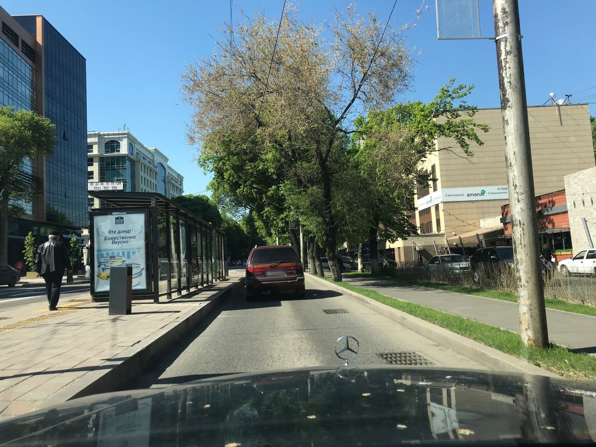 Street view near Academic Apartments, Almaty — © vik1607 (CC BY-SA · Mapillary)