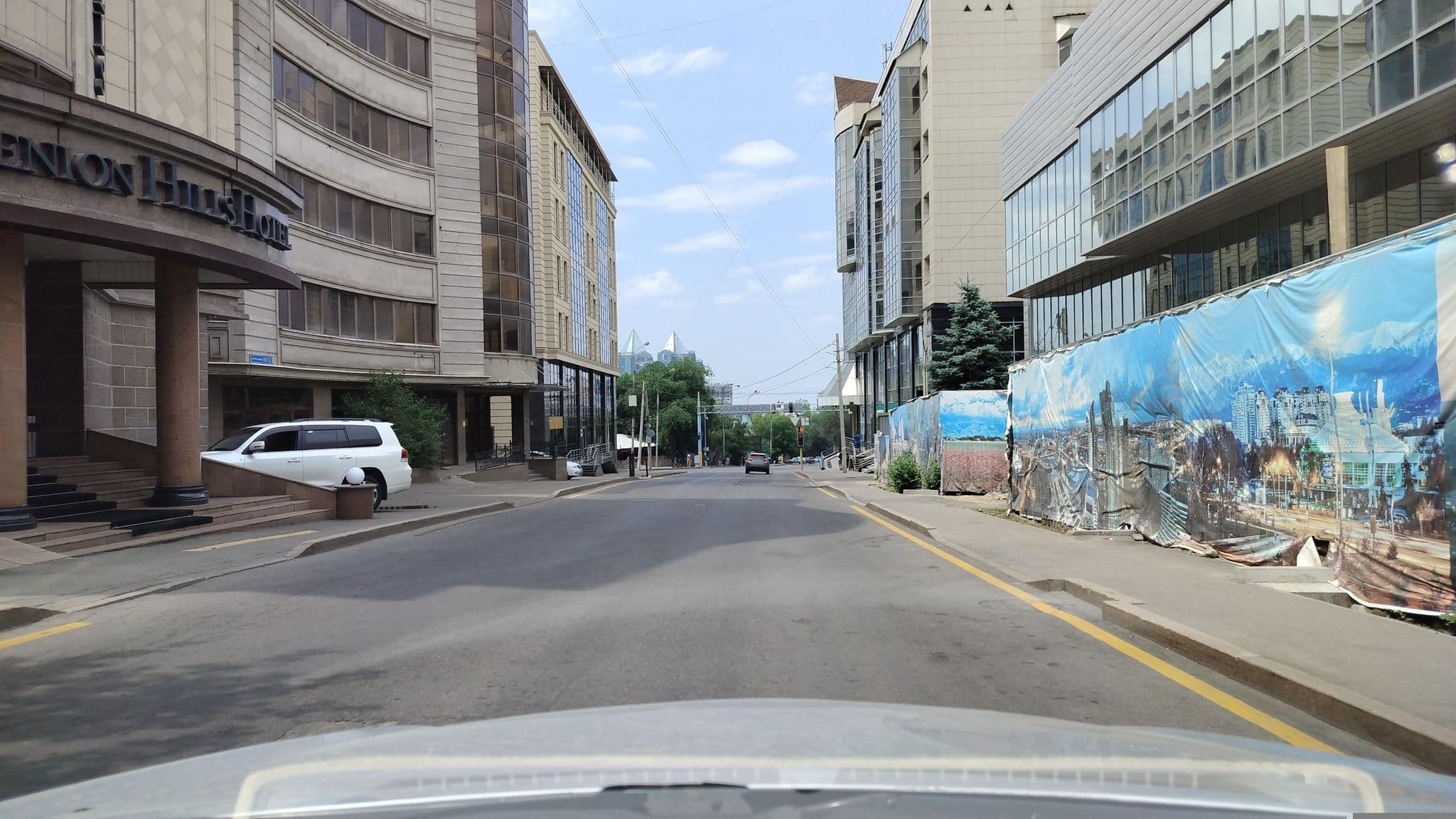 Street view near Renion Hills, Almaty — © sevenmp (CC BY-SA · Mapillary)