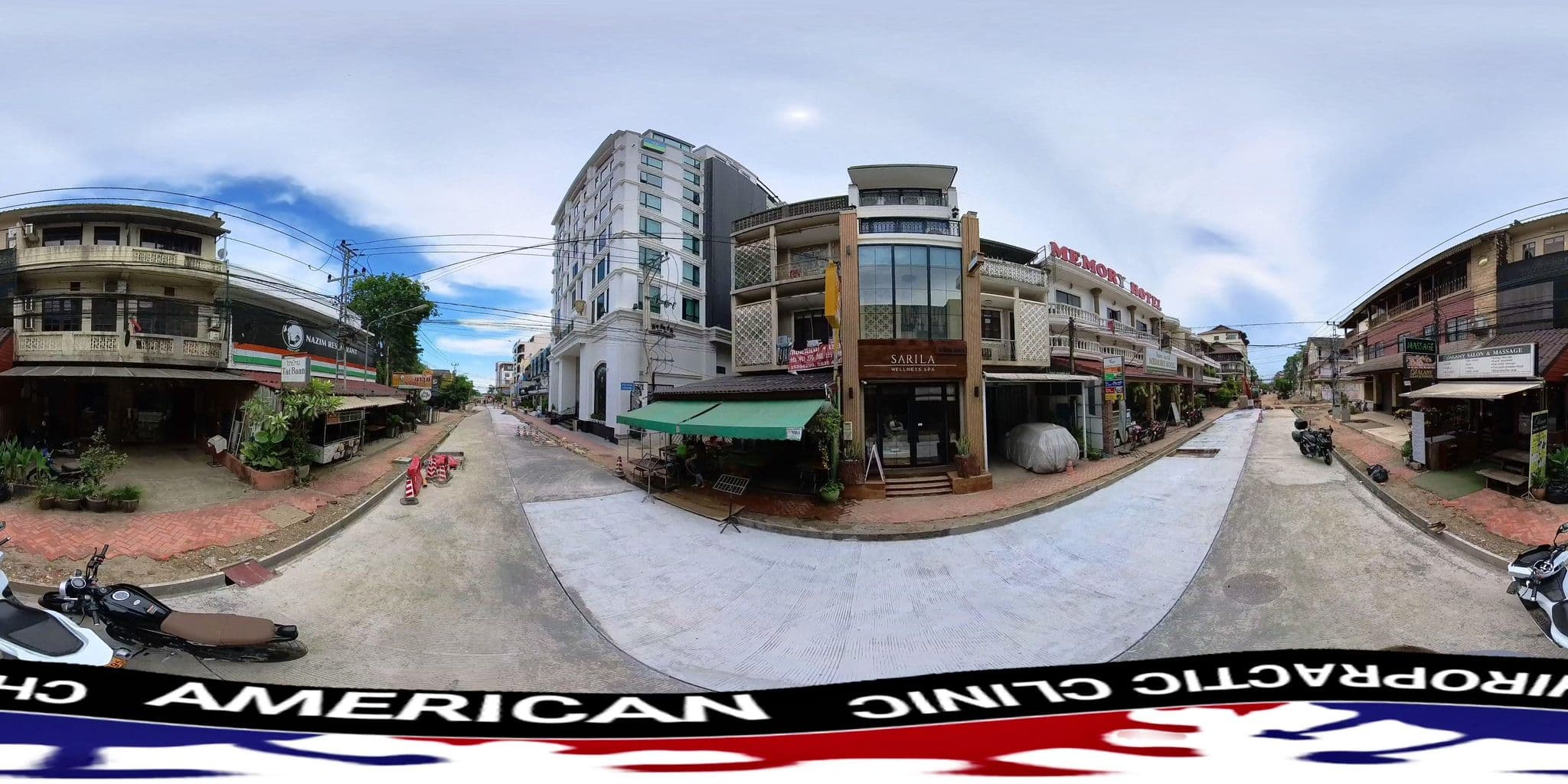 Street view near Chantha, Vientiane