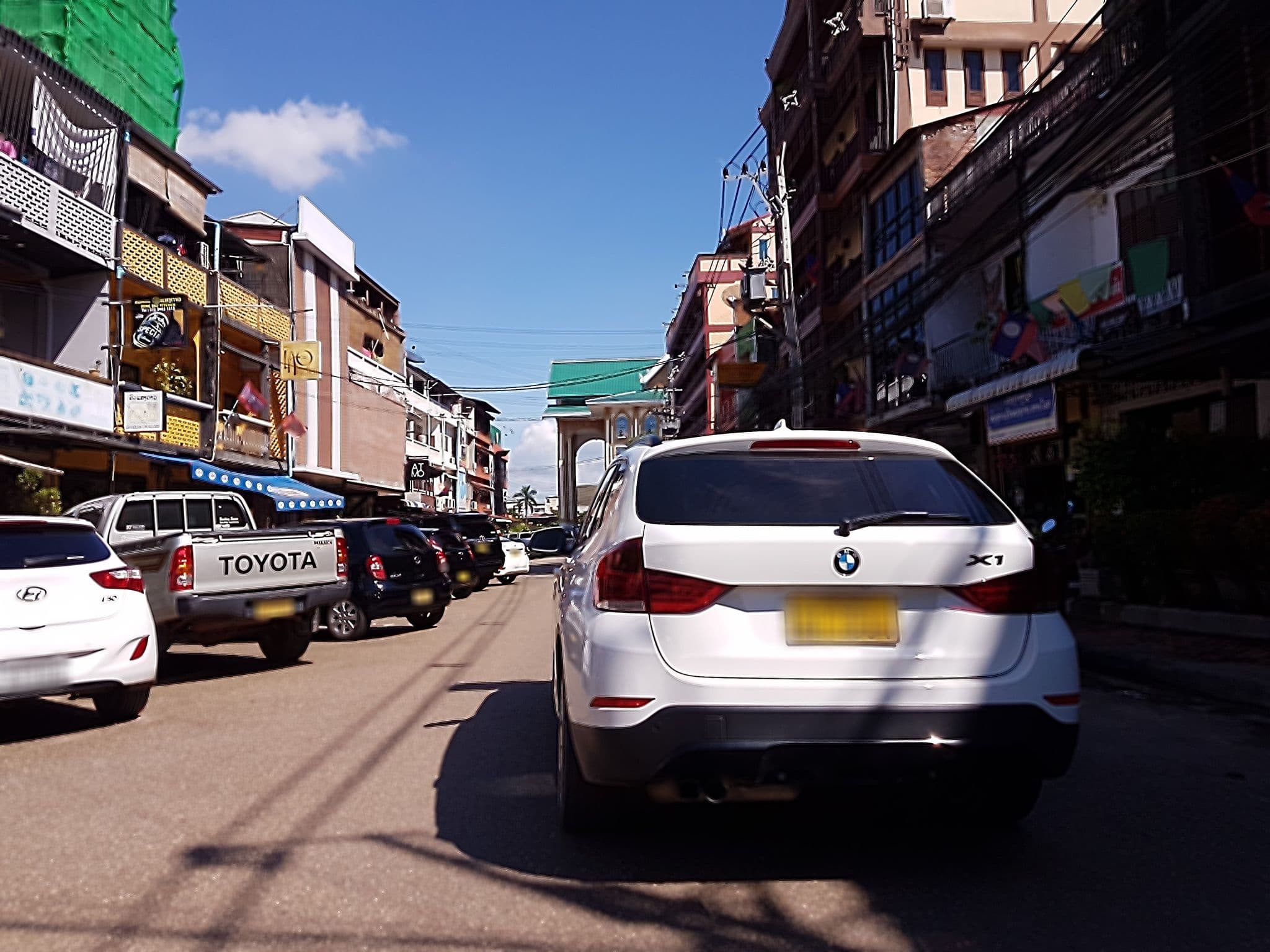 Street view near KP Hotel, Vientiane