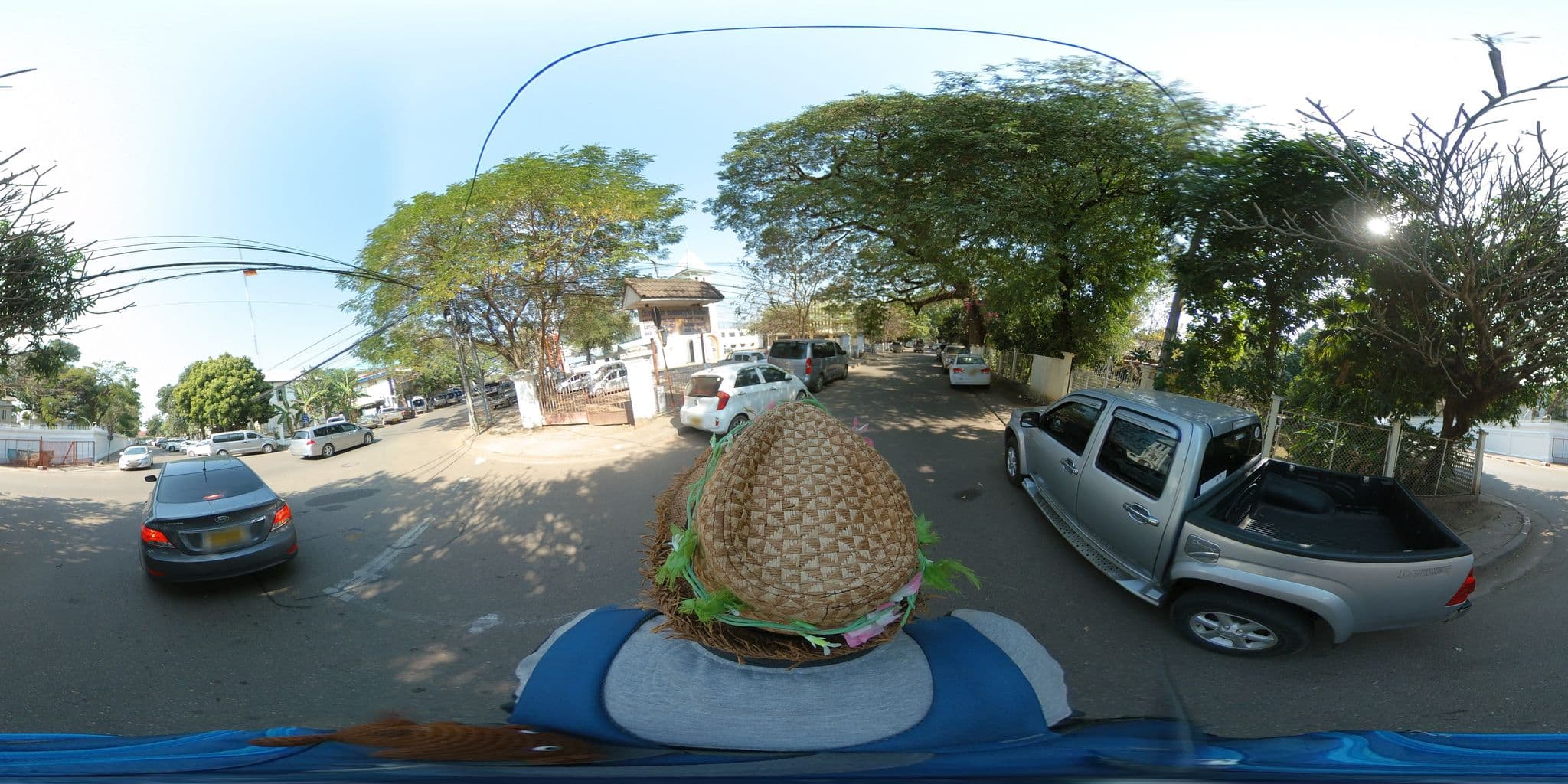 Street view near Phetmanyxay, Vientiane