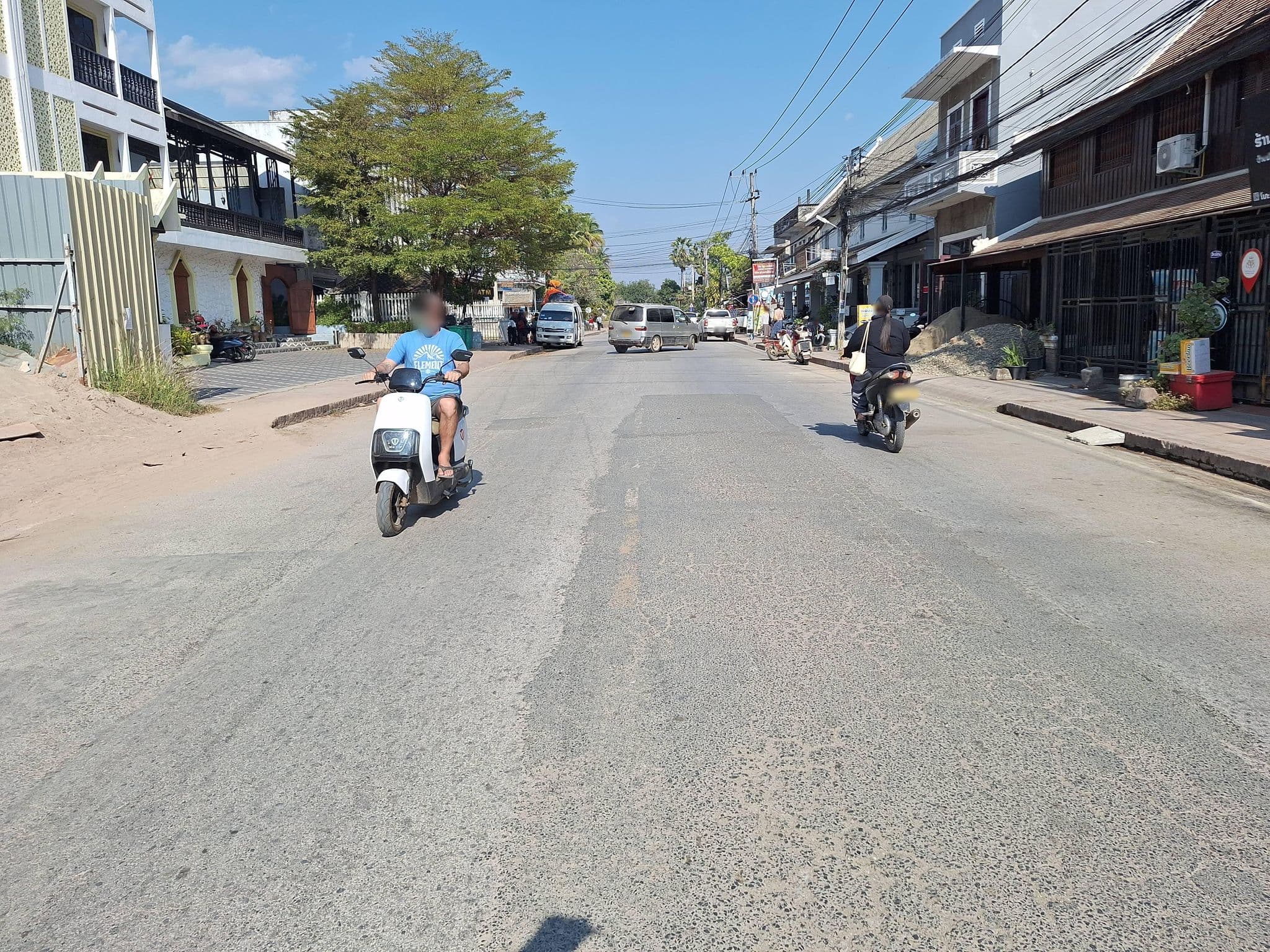 Street view near Rama Hotel, Luang Prabang — © Oby (CC BY-SA · Mapillary)