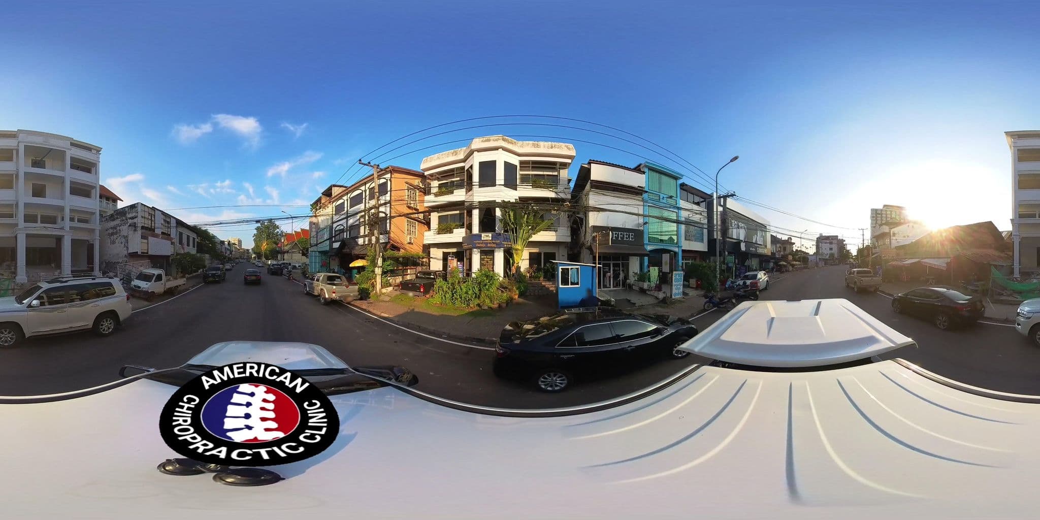 Street view near Billions Hotel, Vientiane