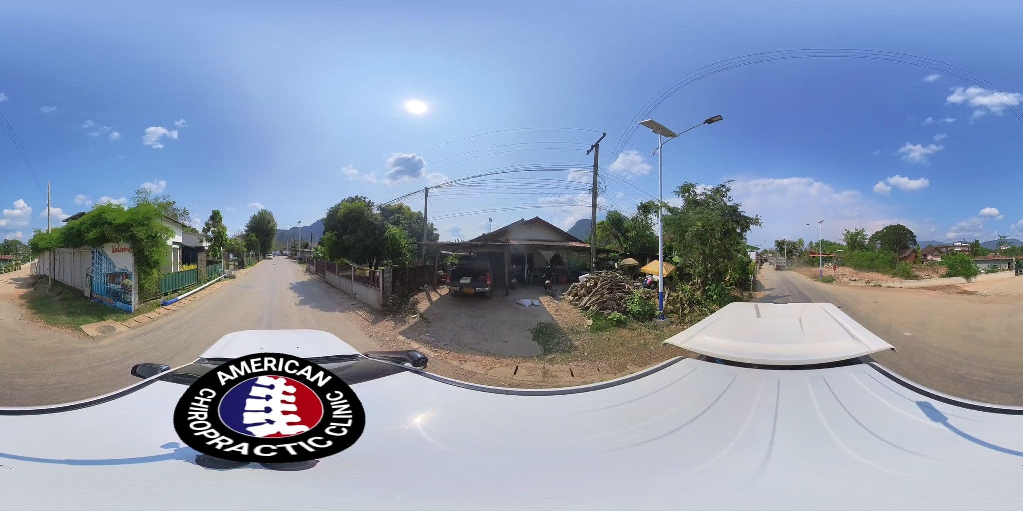 Street view near Chez Mango, Vang Vieng