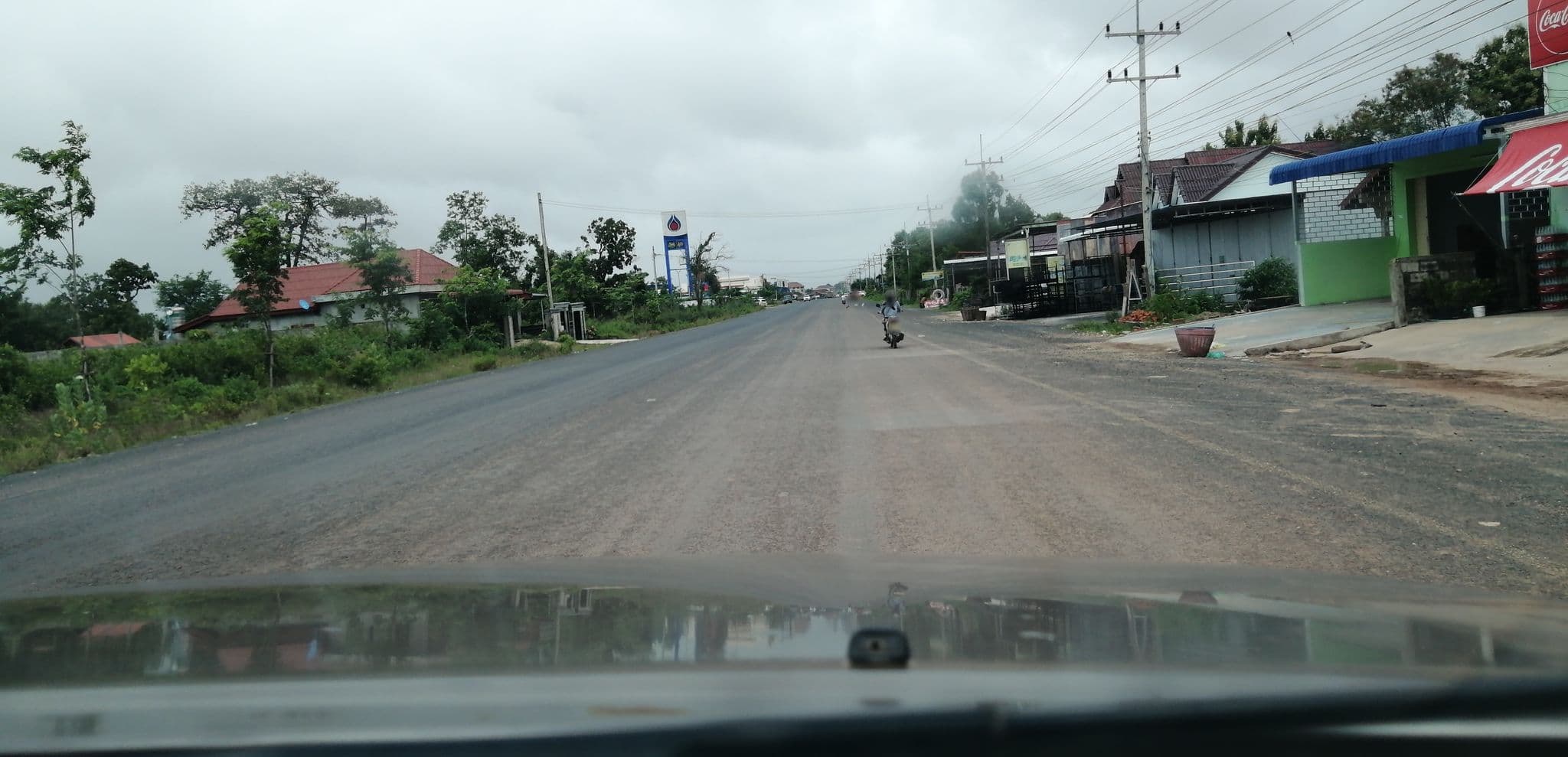 Street view near Vienxay Guesthouse, Attapeu — © pxaytt2018 (CC BY-SA · Mapillary)