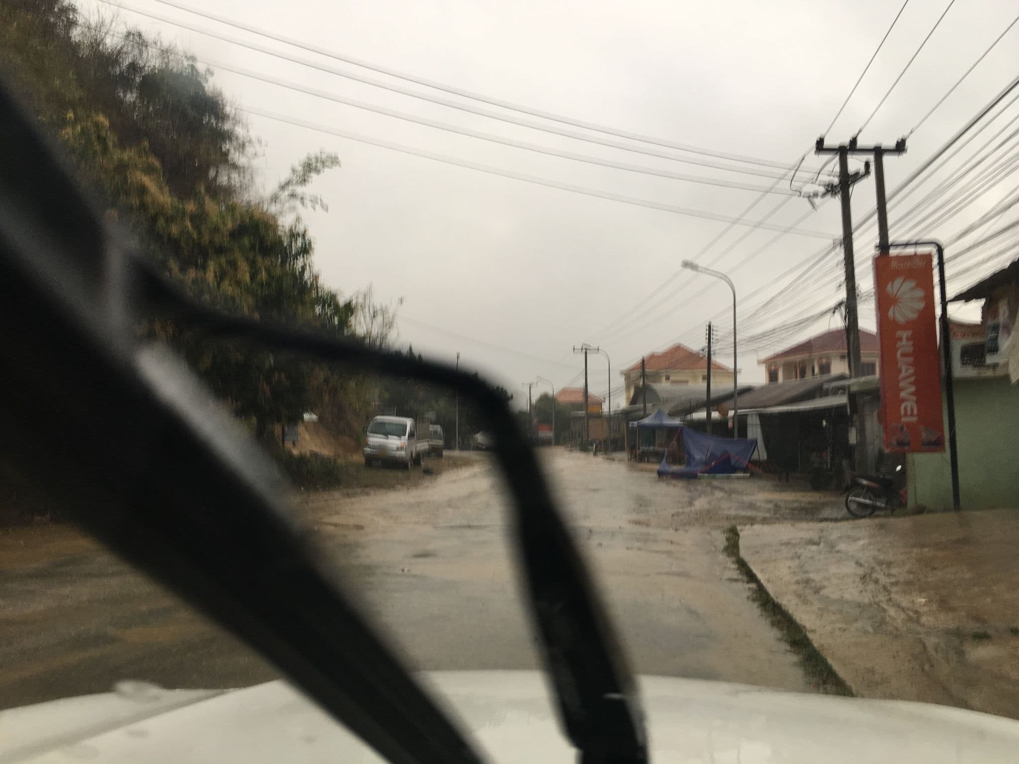 Street view near Dokkhoun Guesthouse, Muang Xon — © khampasong (CC BY-SA · Mapillary)