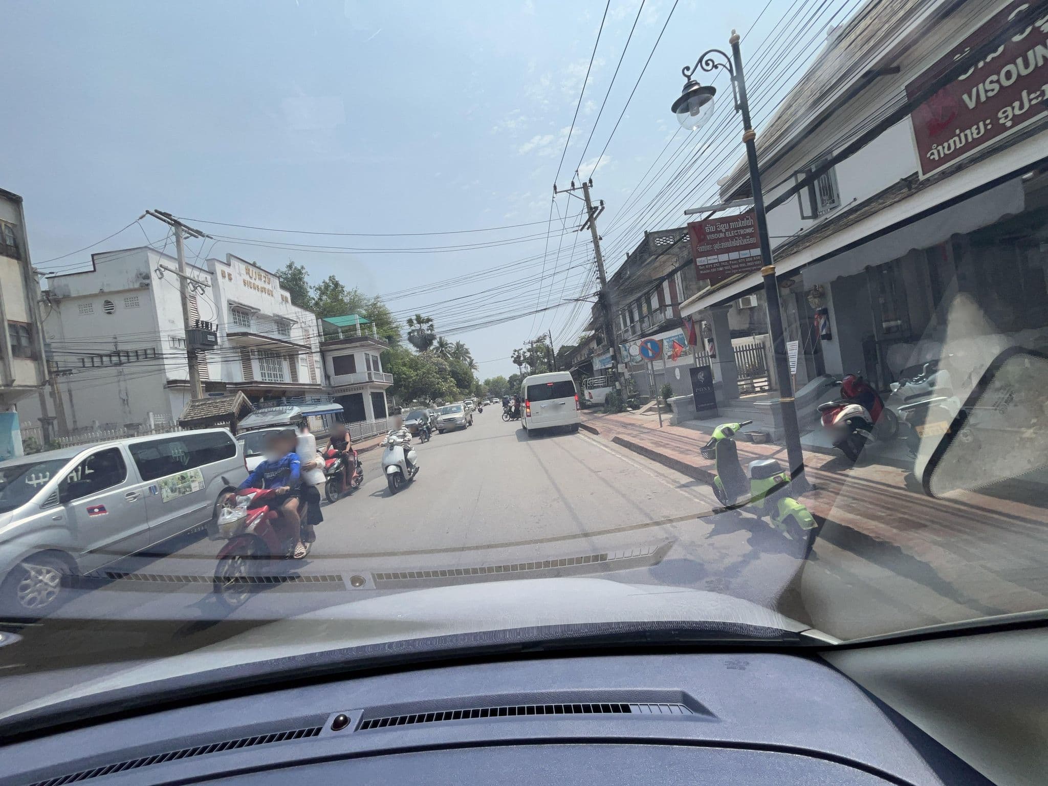 Street view near Thony Guesthouse, Luang Prabang