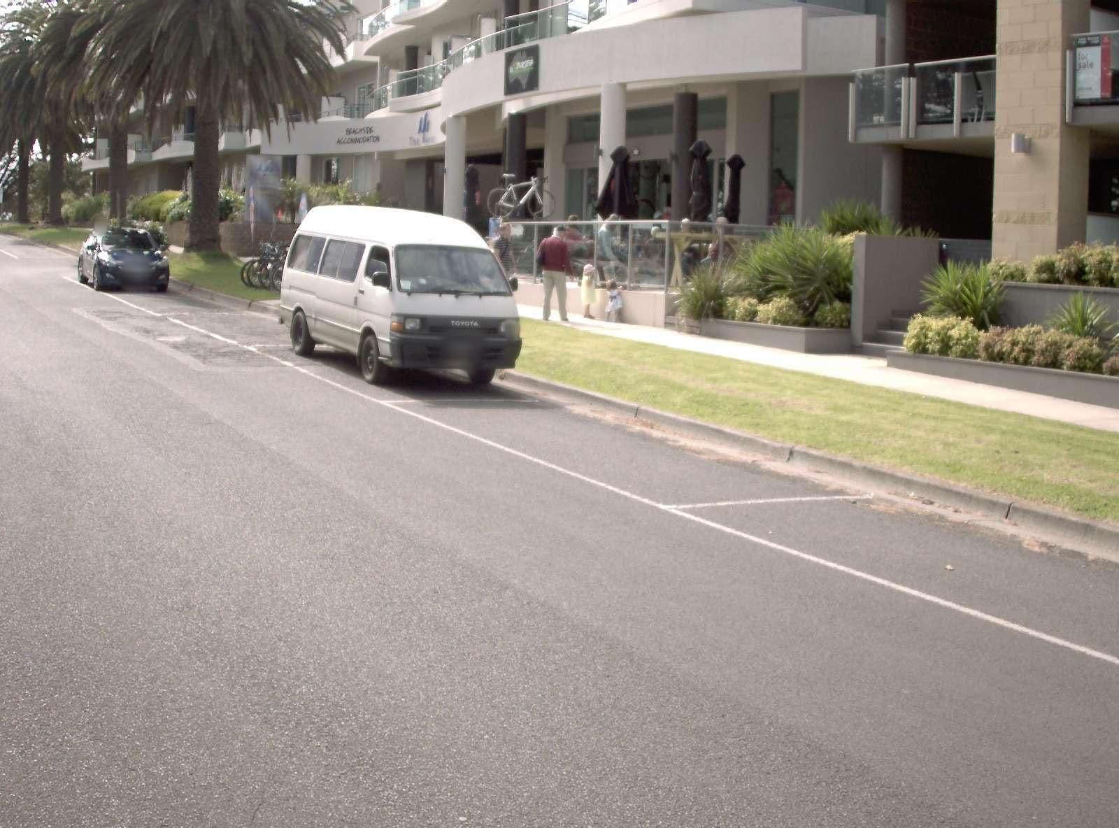 Street view near C-Scape Apartments, Cowes — © vicroads (CC BY-SA · Mapillary)