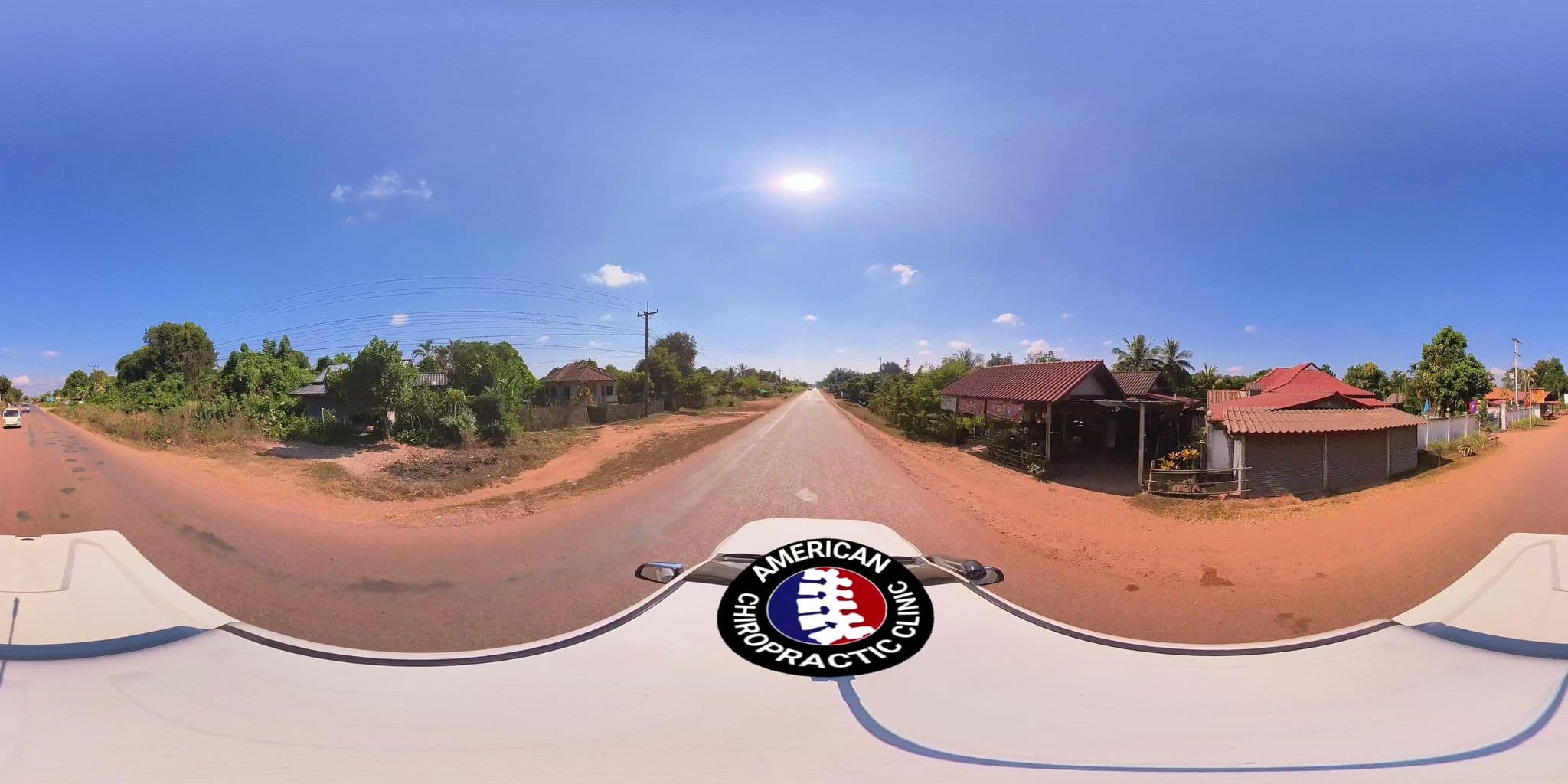 Street view near Pheth Dao Heuang Guesthouse, Vientiane