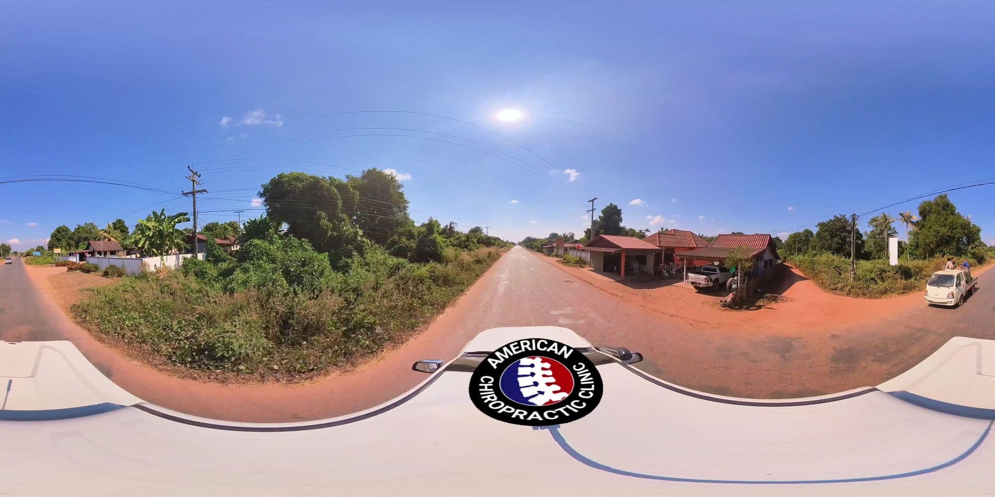 Street view near Souksavanh Guesthouse, Vientiane
